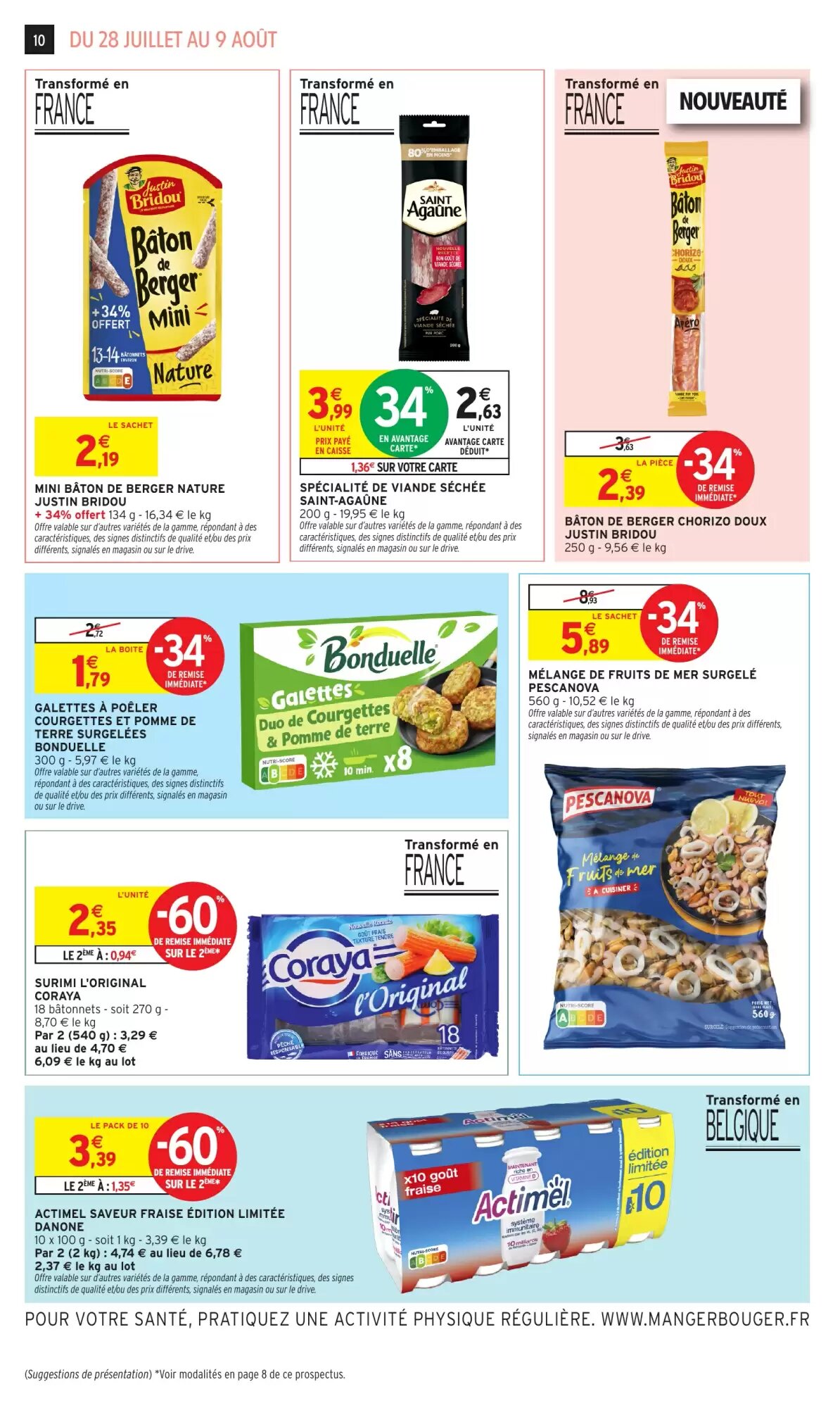 Prospectus promotionnel Intermarché valable à partir du 28/07/2026 - Page 10.
