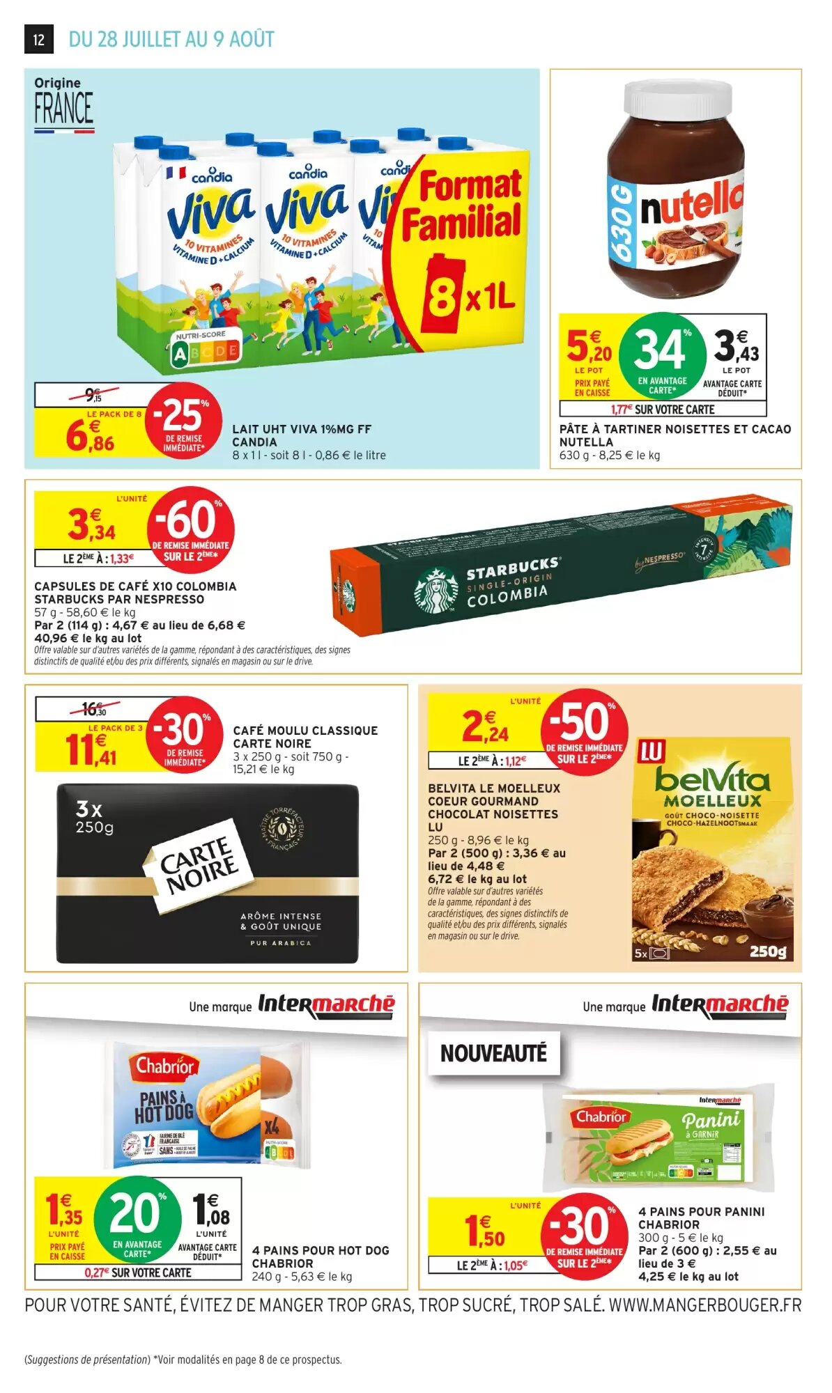 Prospectus promotionnel Intermarché valable à partir du 28/07/2026 - Page 12.