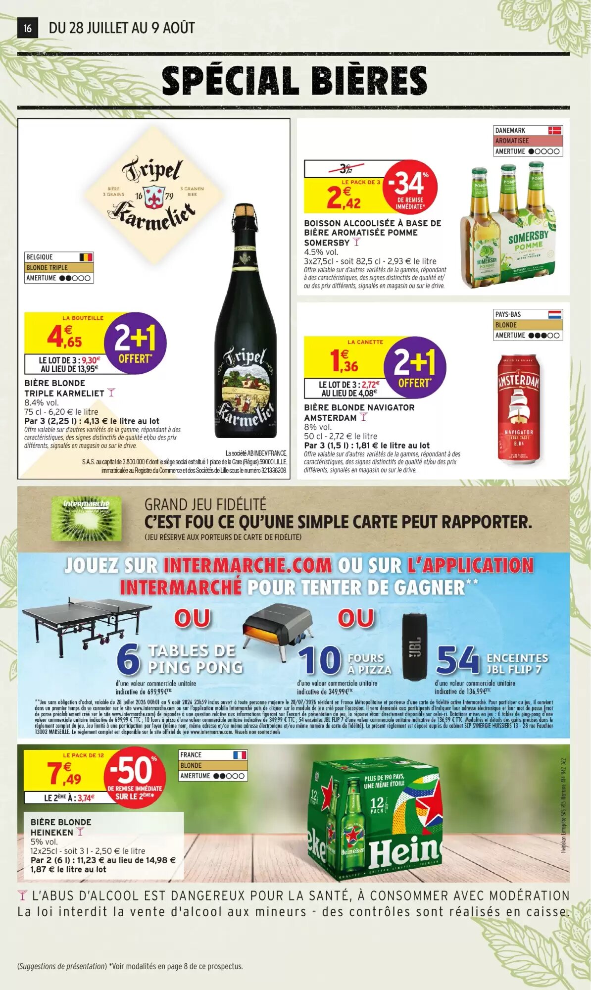 Prospectus promotionnel Intermarché valable à partir du 28/07/2026 - Page 16.