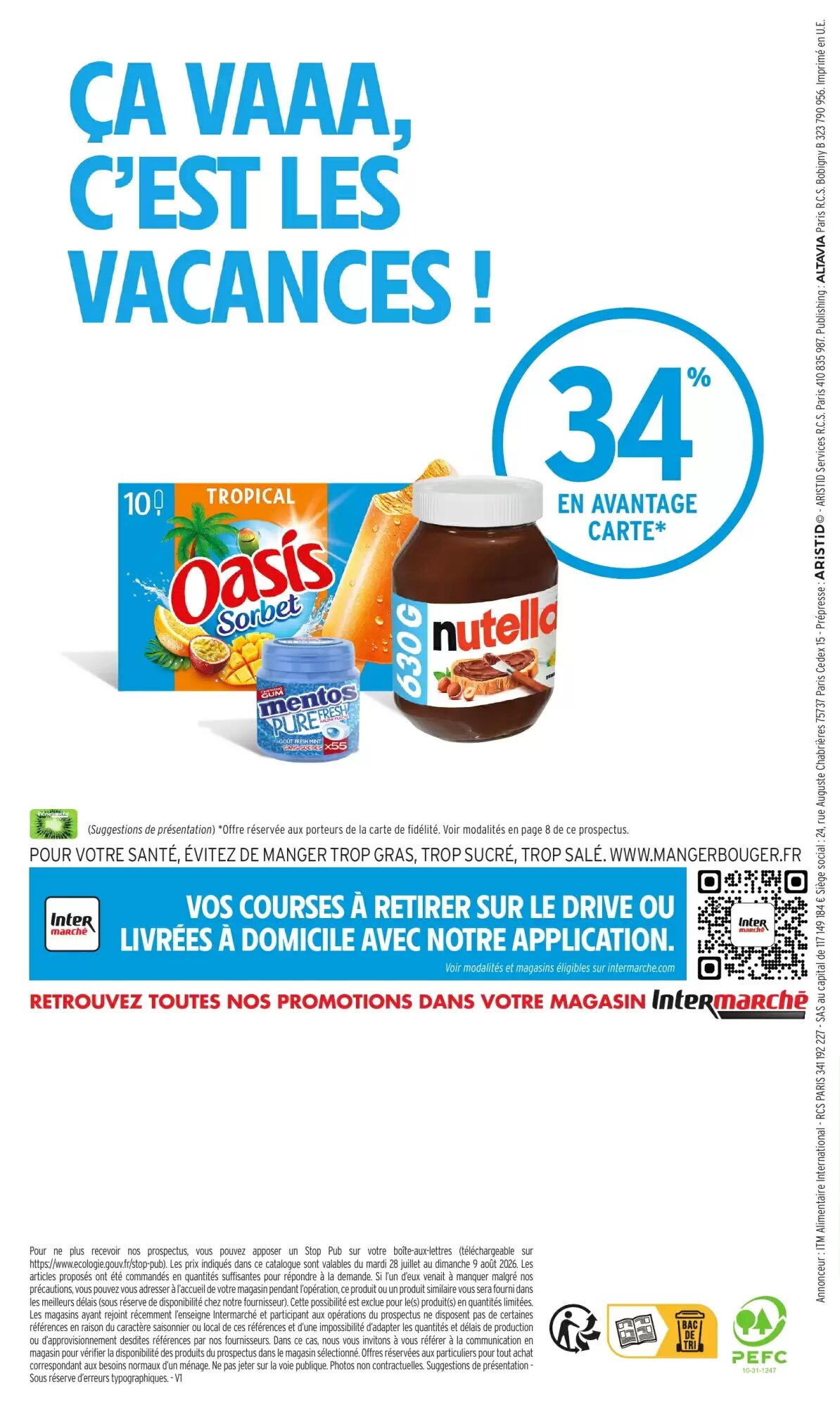 Prospectus promotionnel Intermarché valable à partir du 28/07/2026 - Page 20.