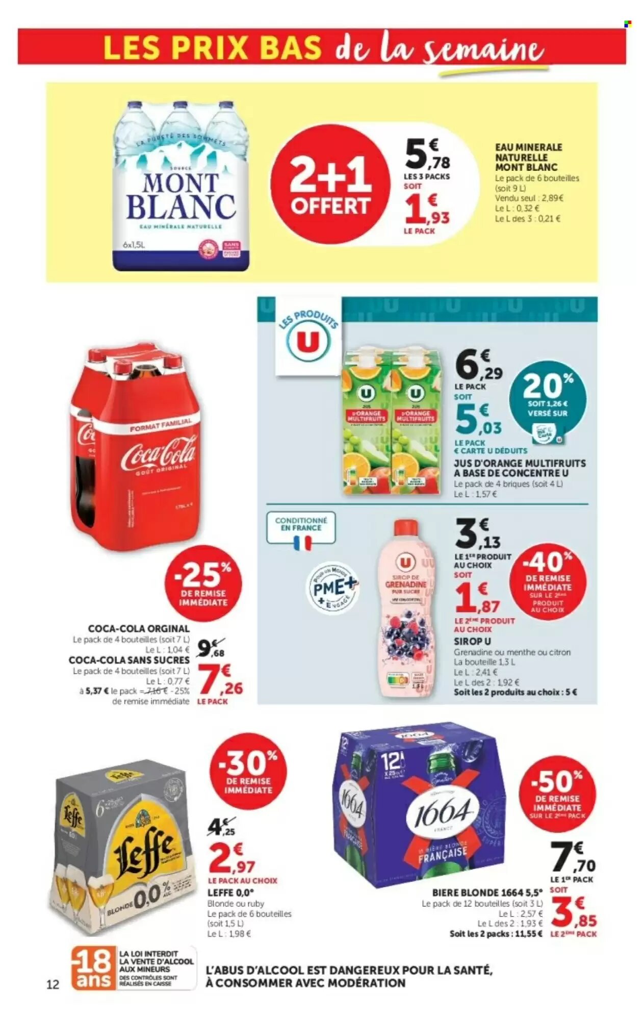 Prospectus promotionnel Hyper U valable à partir du 28/07/2026 - Page 12.