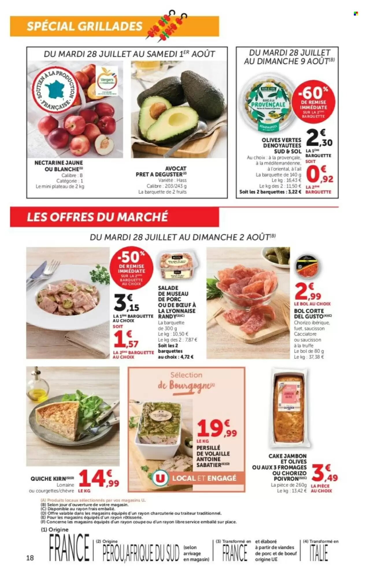 Prospectus promotionnel Hyper U valable à partir du 28/07/2026 - Page 18.