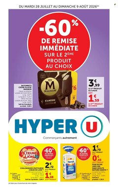 Prospectus promotionnel Hyper U valable à partir du 28/07/2026