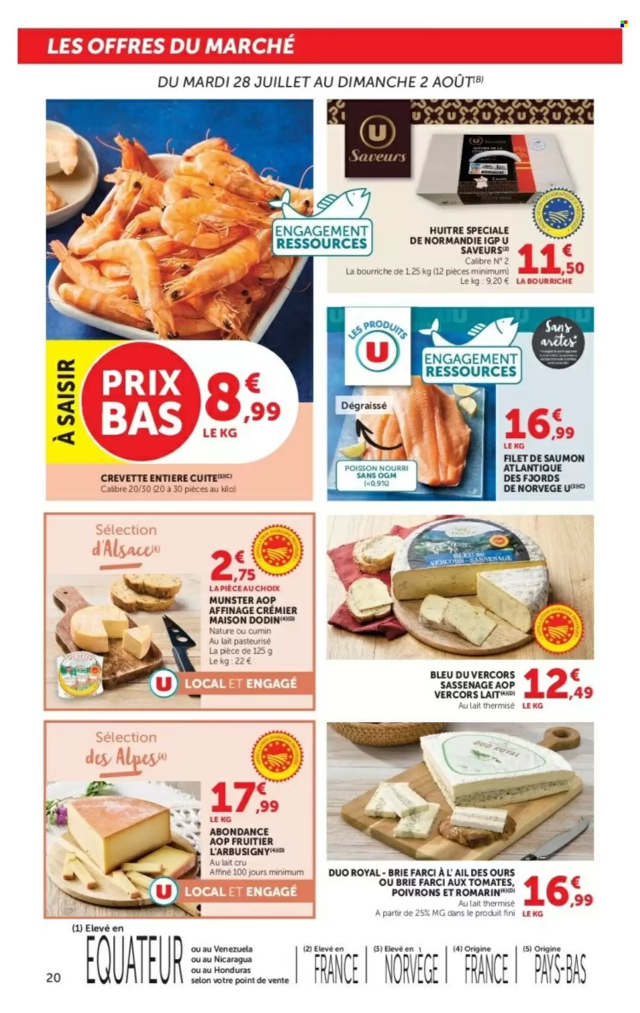 Prospectus promotionnel Hyper U valable à partir du 28/07/2026 - Page 20.