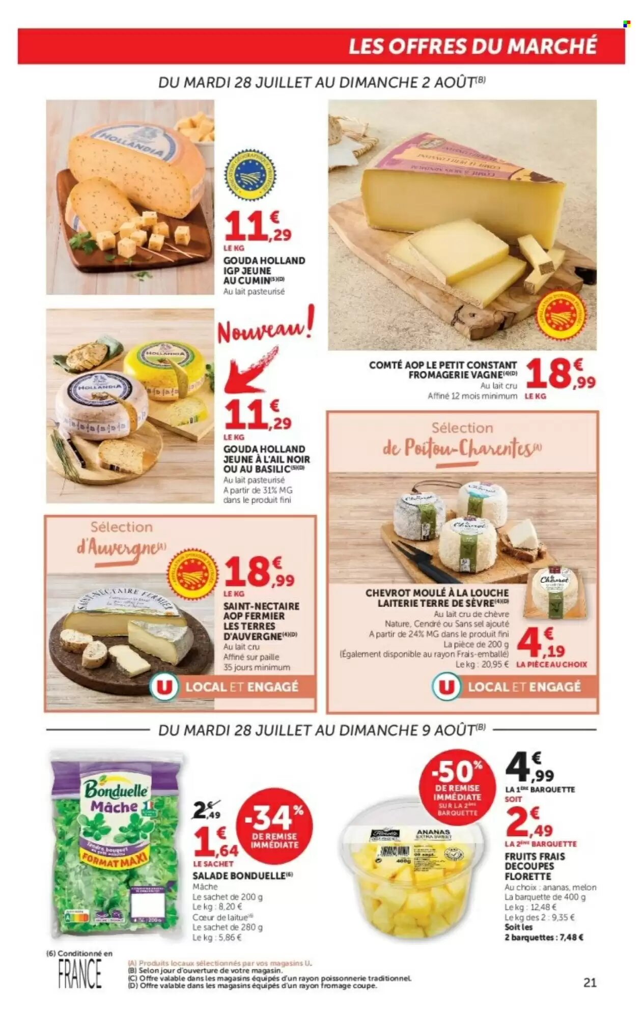 Prospectus promotionnel Hyper U valable à partir du 28/07/2026 - Page 21.