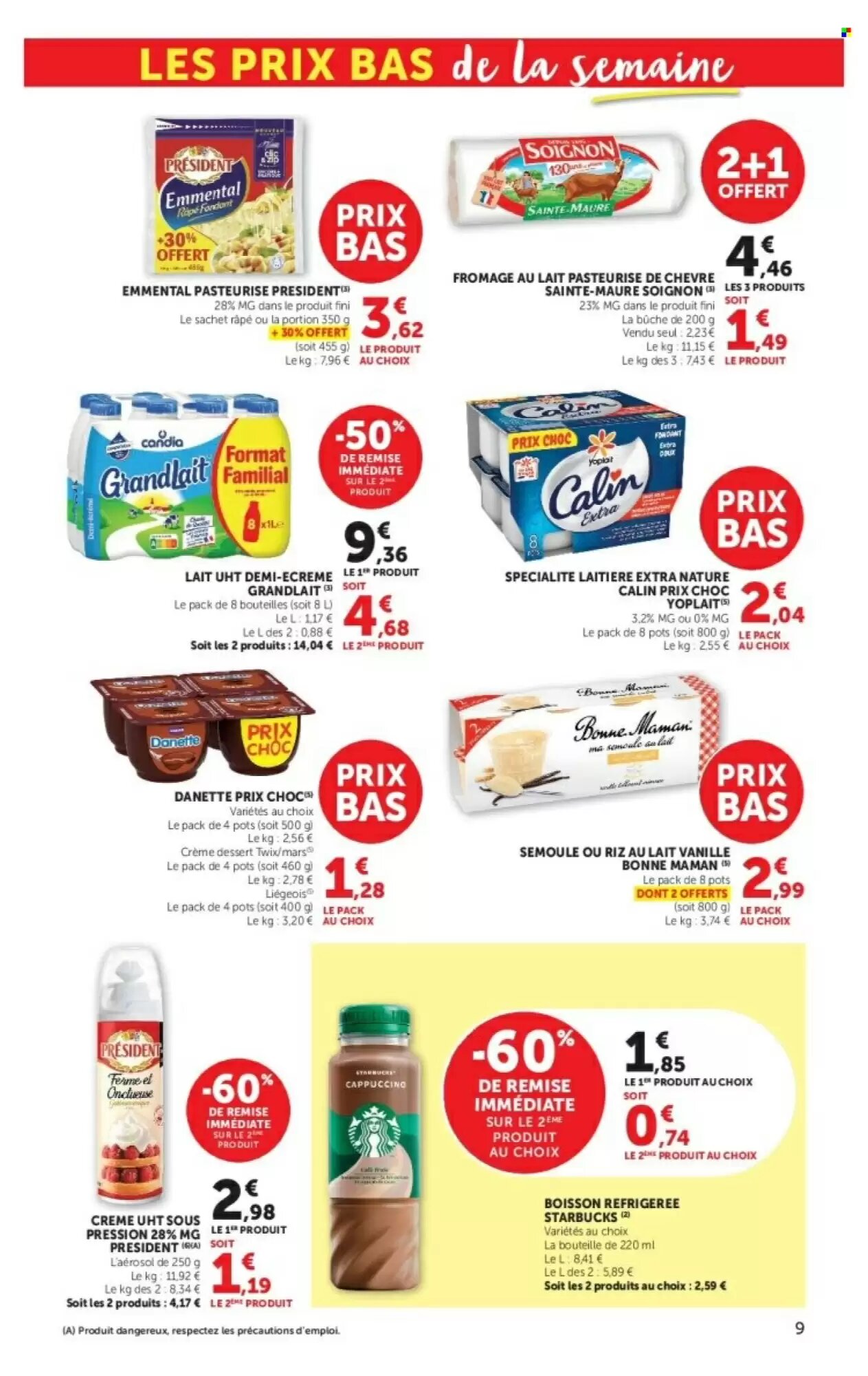 Prospectus promotionnel Hyper U valable à partir du 28/07/2026 - Page 9.