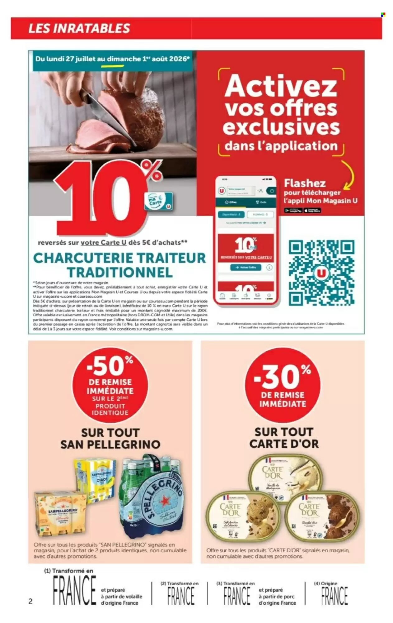 Prospectus promotionnel U Express valable à partir du 28/07/2026 - Page 2.