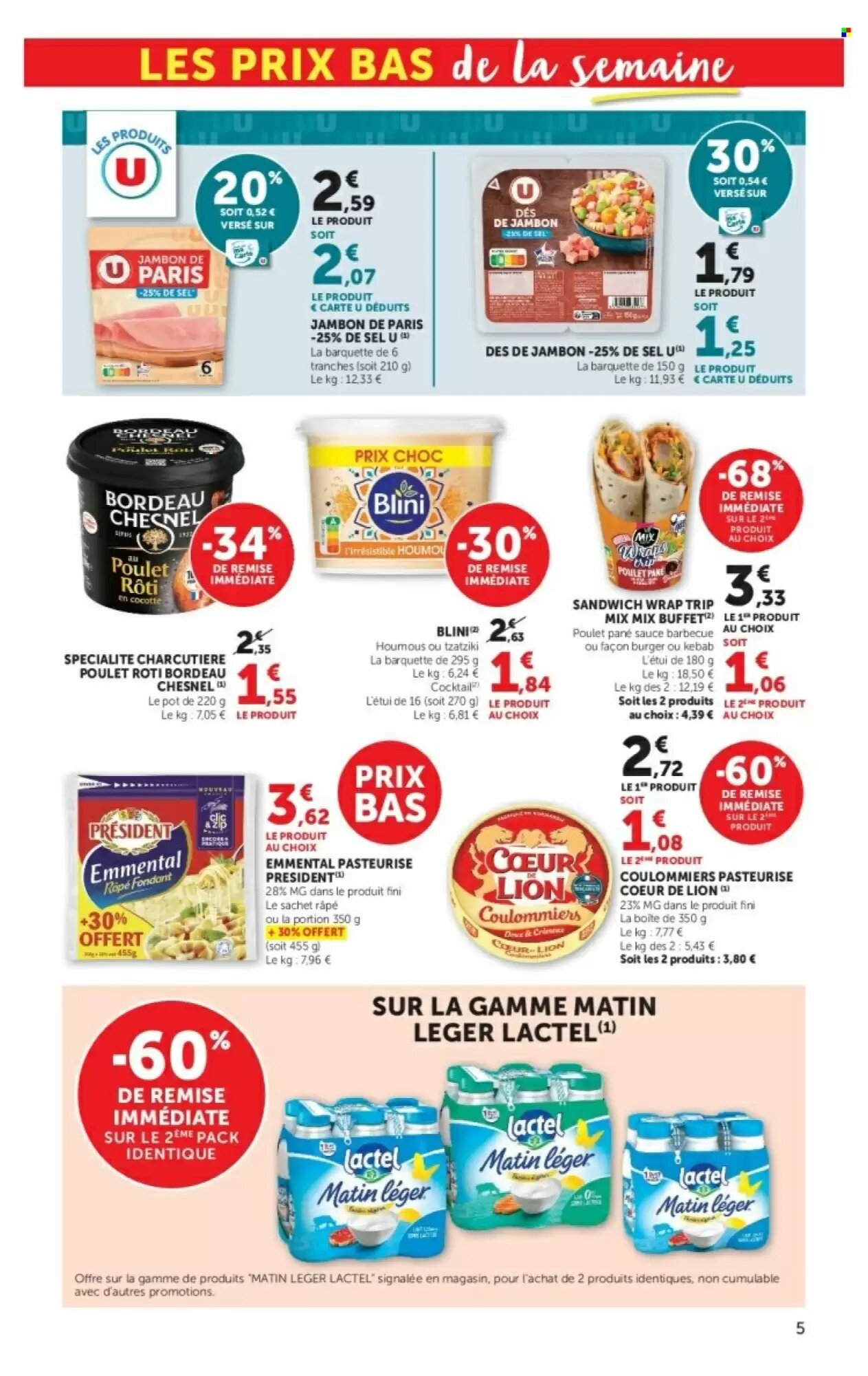 Prospectus promotionnel U Express valable à partir du 28/07/2026 - Page 5.