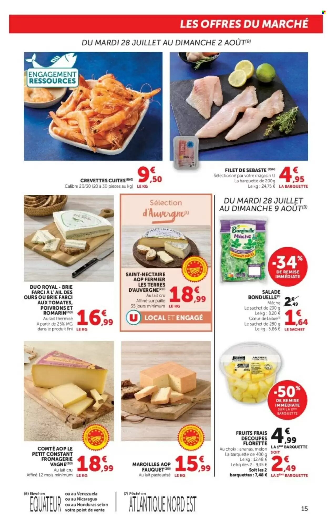 Prospectus promotionnel Super U valable à partir du 28/07/2026 - Page 15.
