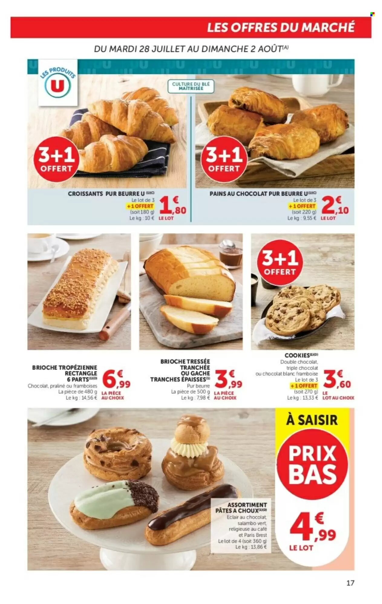 Prospectus promotionnel Super U valable à partir du 28/07/2026 - Page 17.