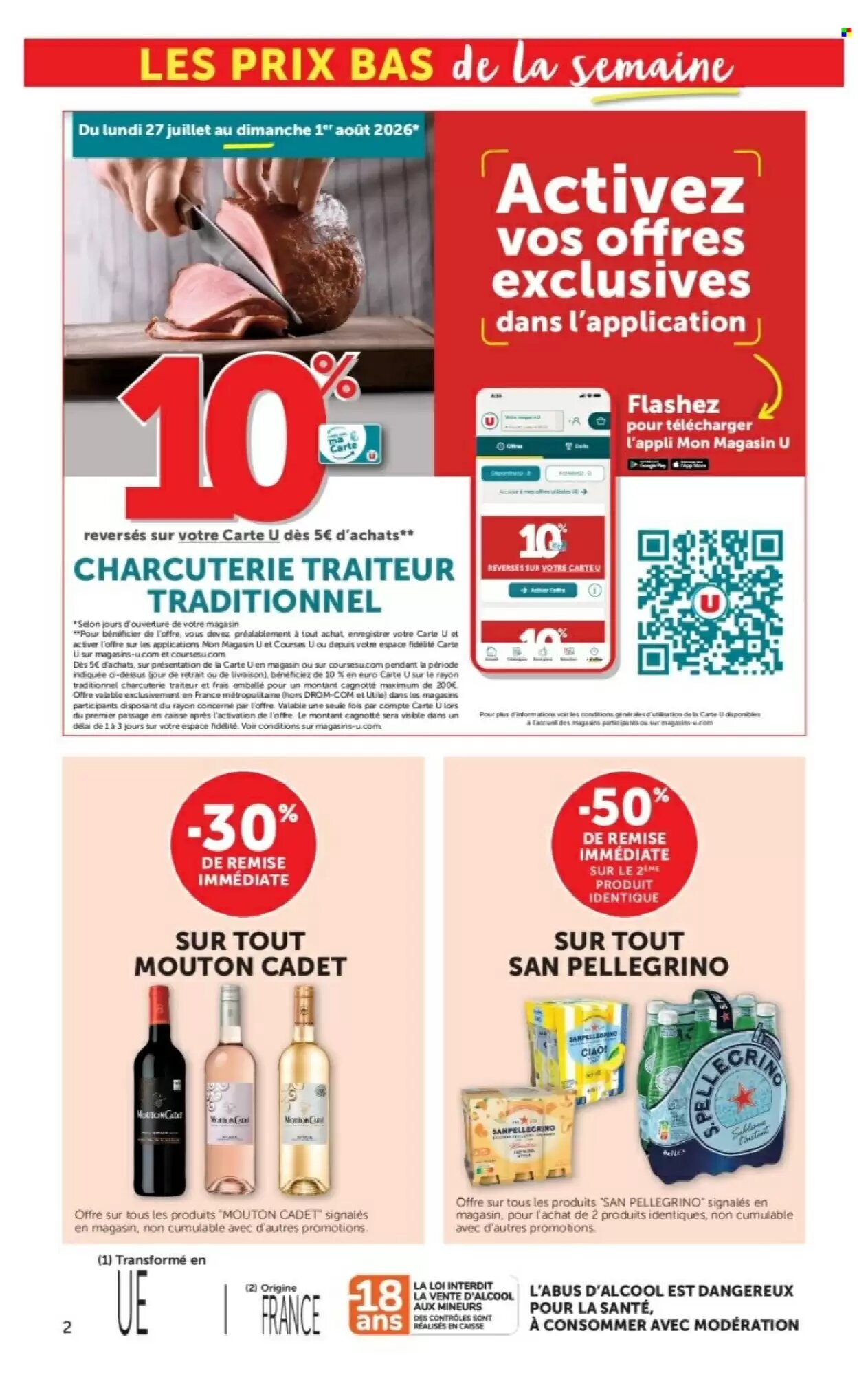 Prospectus promotionnel Super U valable à partir du 28/07/2026 - Page 2.