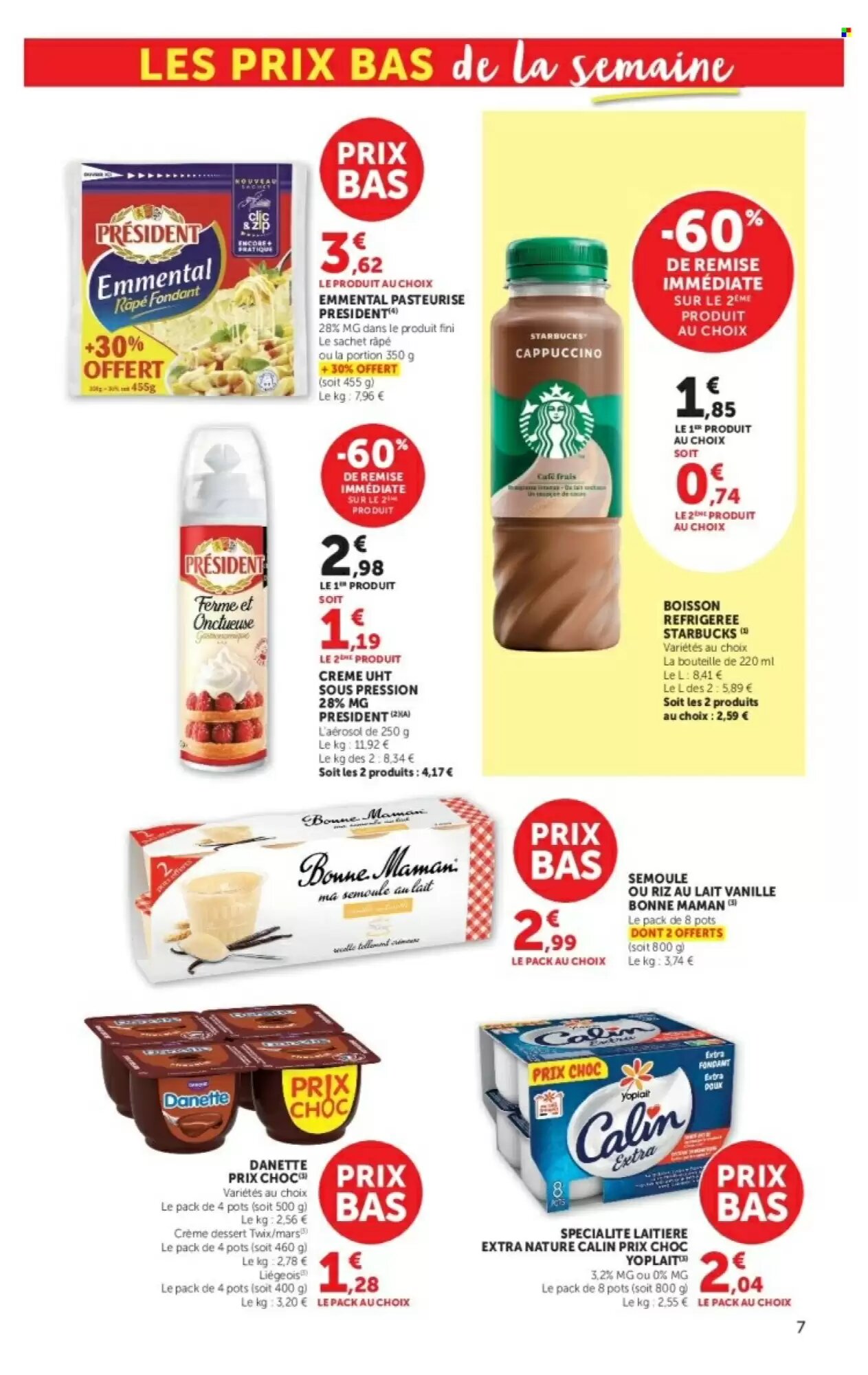Prospectus promotionnel Super U valable à partir du 28/07/2026 - Page 7.