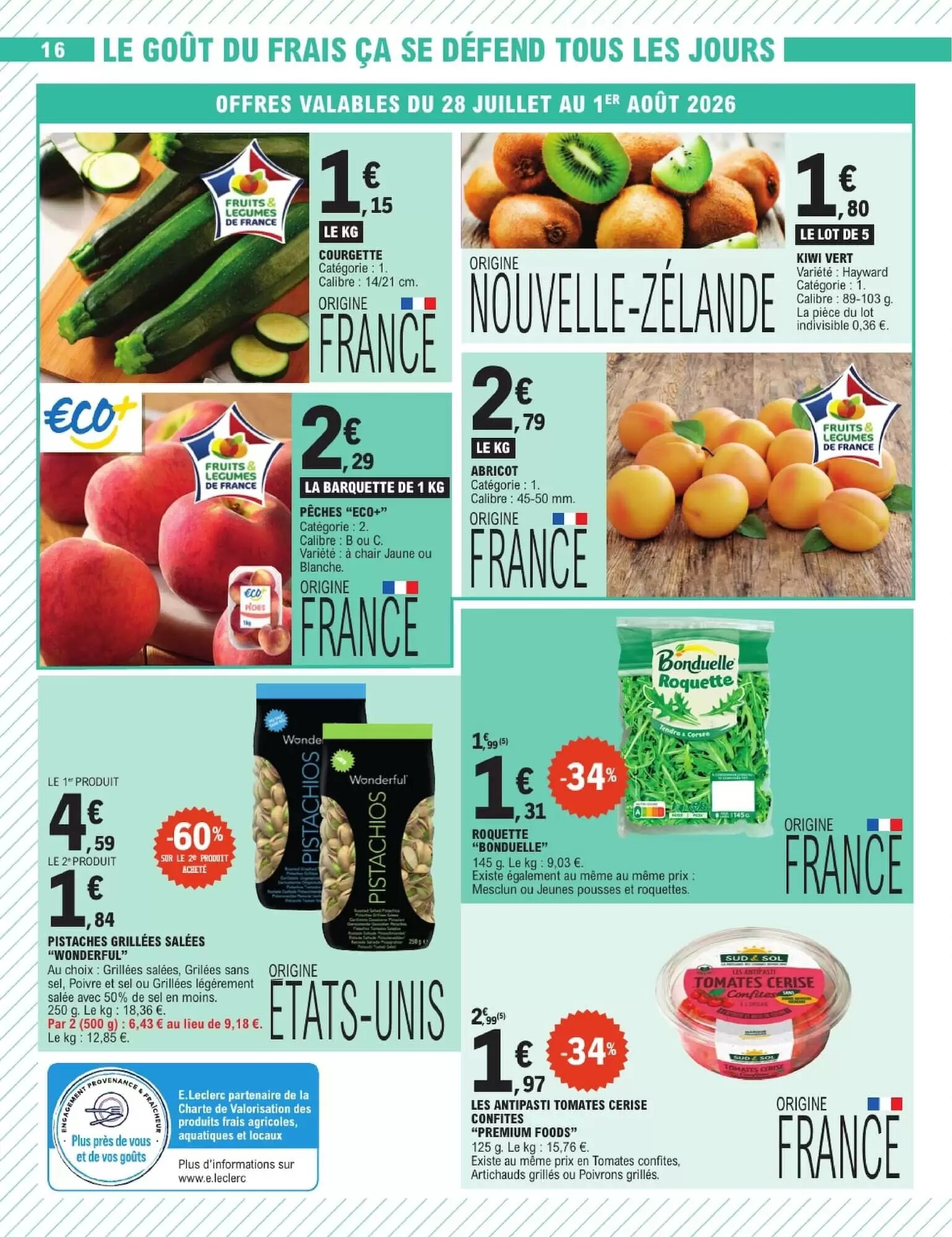 Prospectus promotionnel E.Leclerc valable à partir du 28/07/2026 - Page 16.