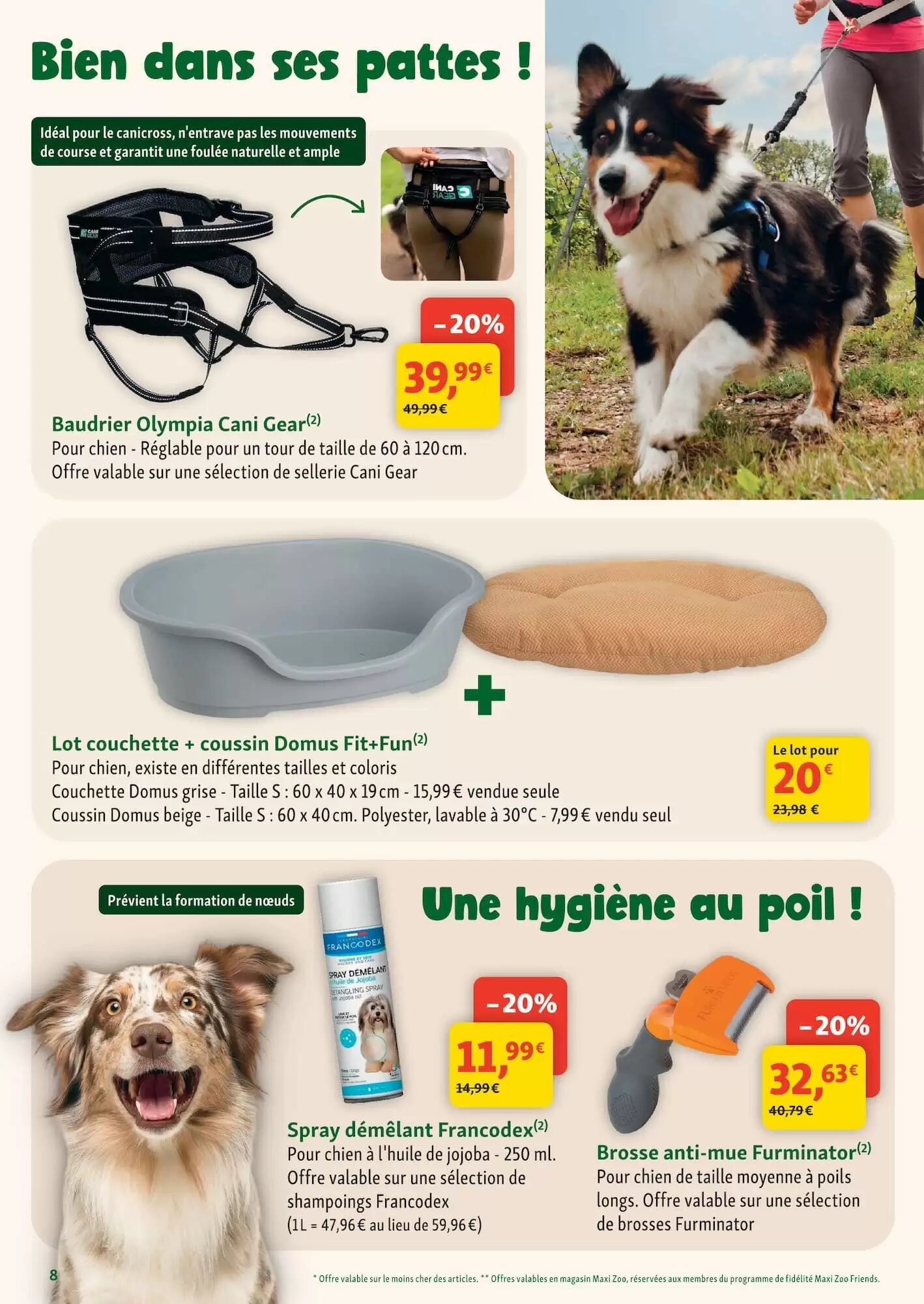 Prospectus promotionnel Maxi Zoo valable à partir du 29/07/2026 - Page 8.