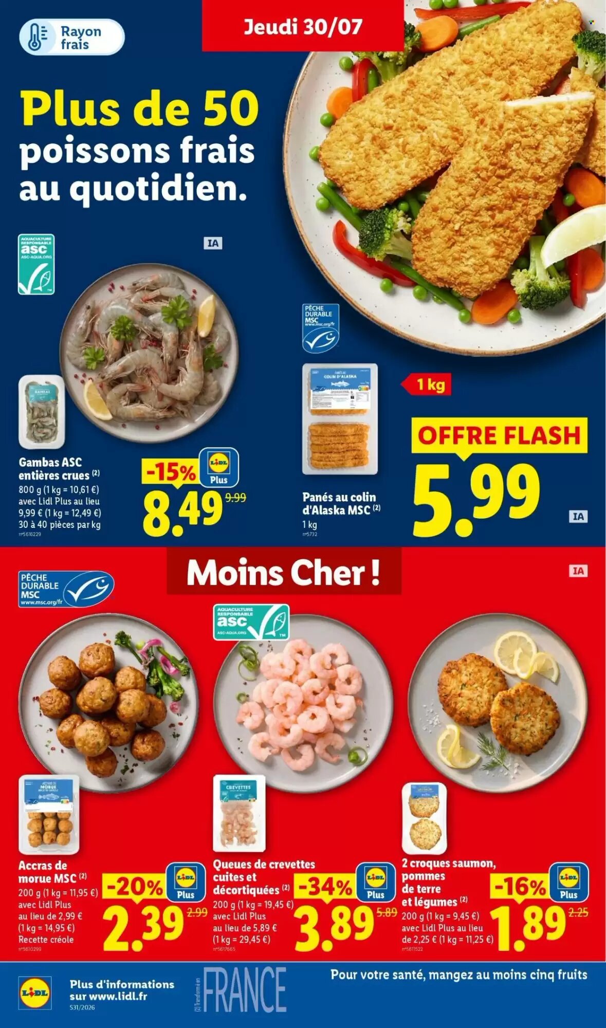 Prospectus promotionnel Lidl valable à partir du 30/07/2026 - Page 10.