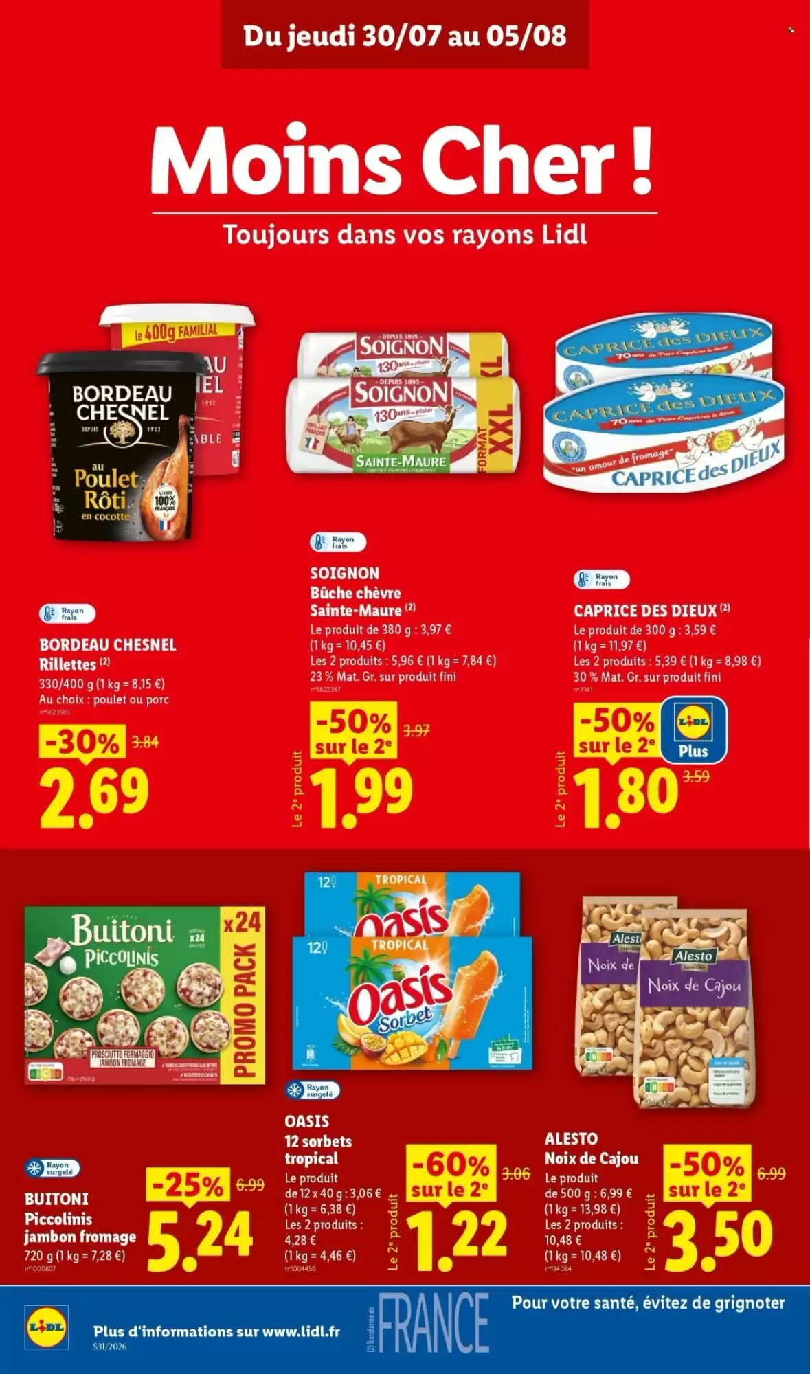 Prospectus promotionnel Lidl valable à partir du 30/07/2026 - Page 12.