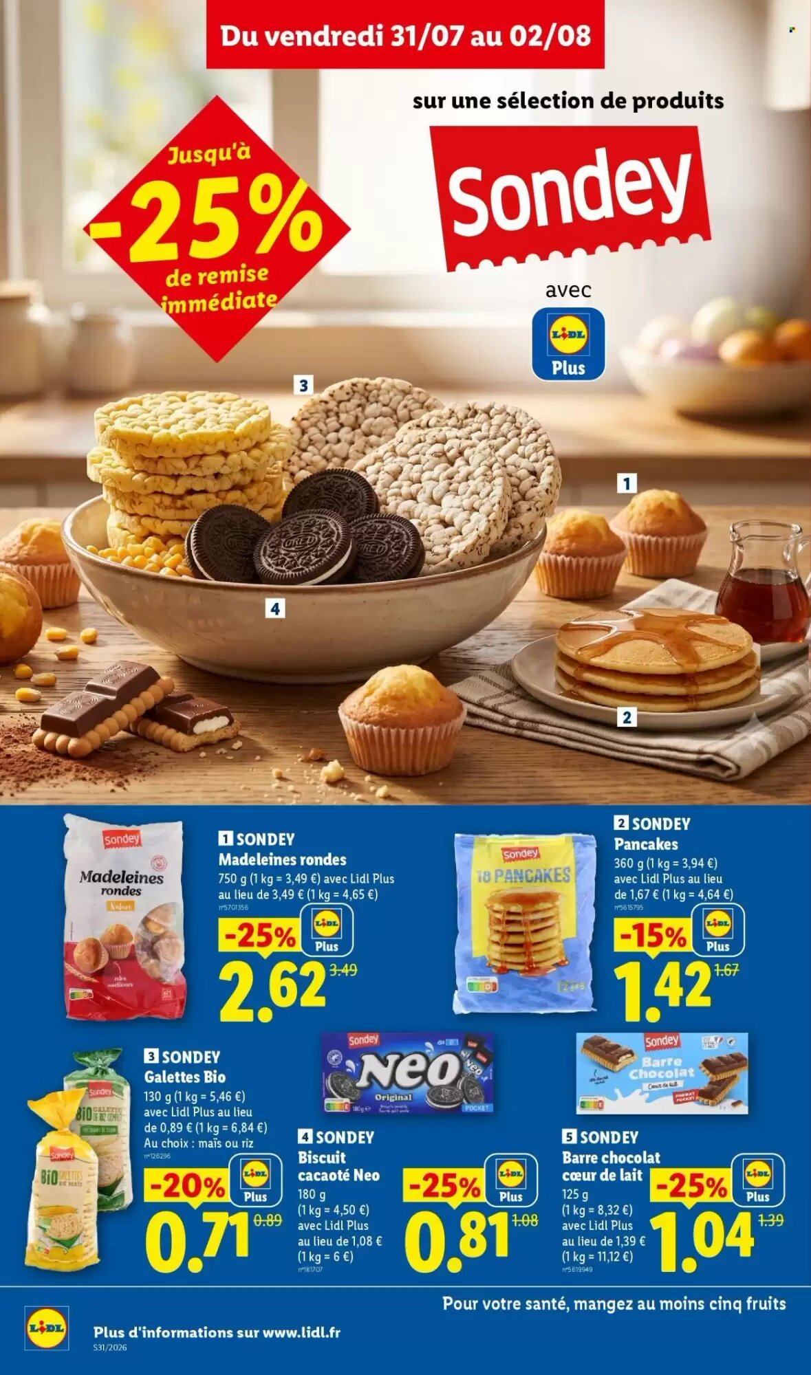 Prospectus promotionnel Lidl valable à partir du 30/07/2026 - Page 14.