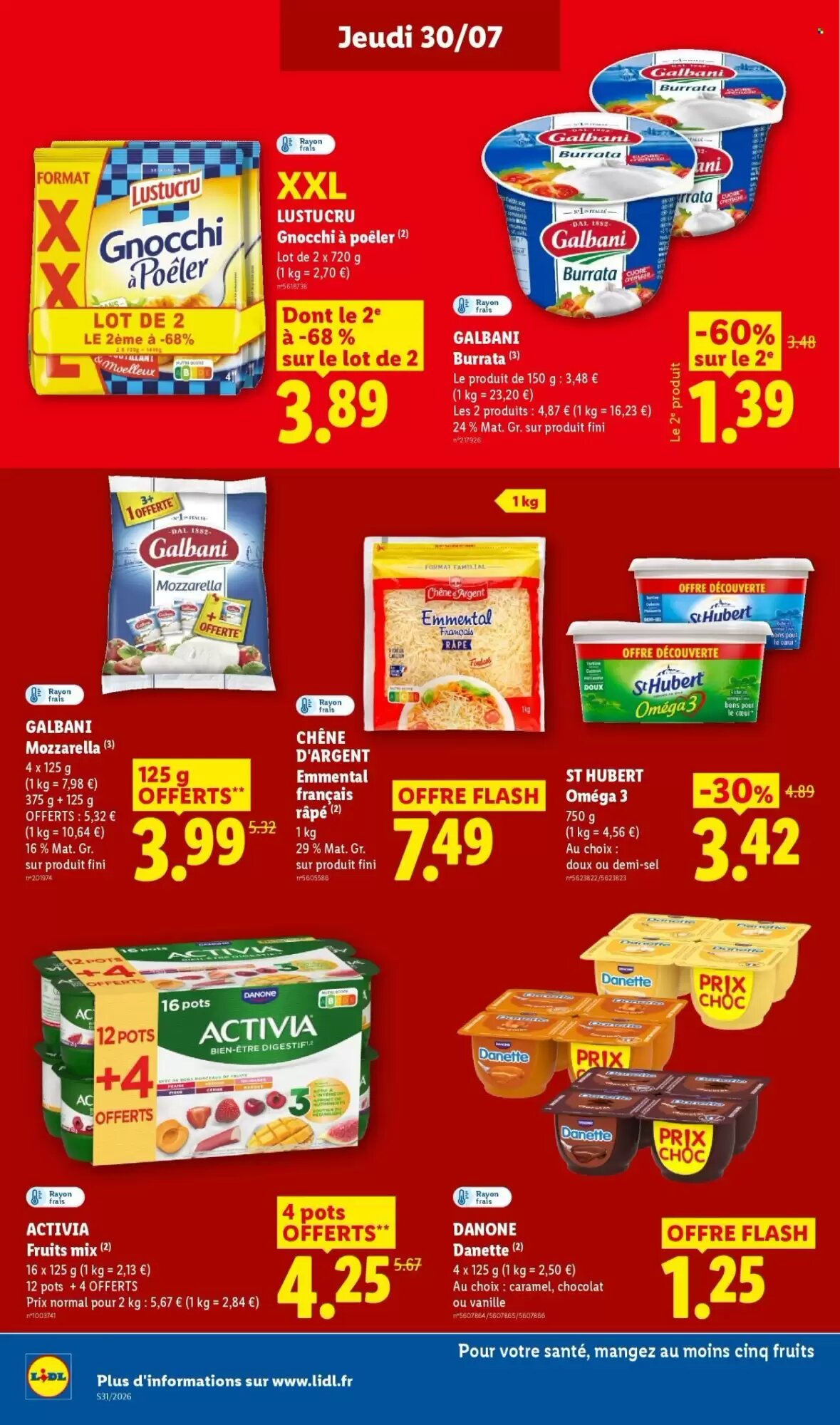 Prospectus promotionnel Lidl valable à partir du 30/07/2026 - Page 20.