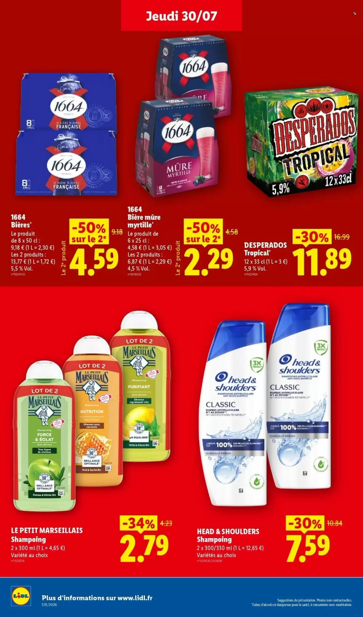 Prospectus promotionnel Lidl valable à partir du 30/07/2026 - Page 24.