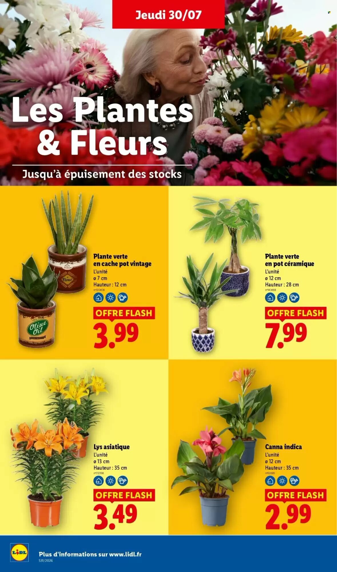Prospectus promotionnel Lidl valable à partir du 30/07/2026 - Page 28.