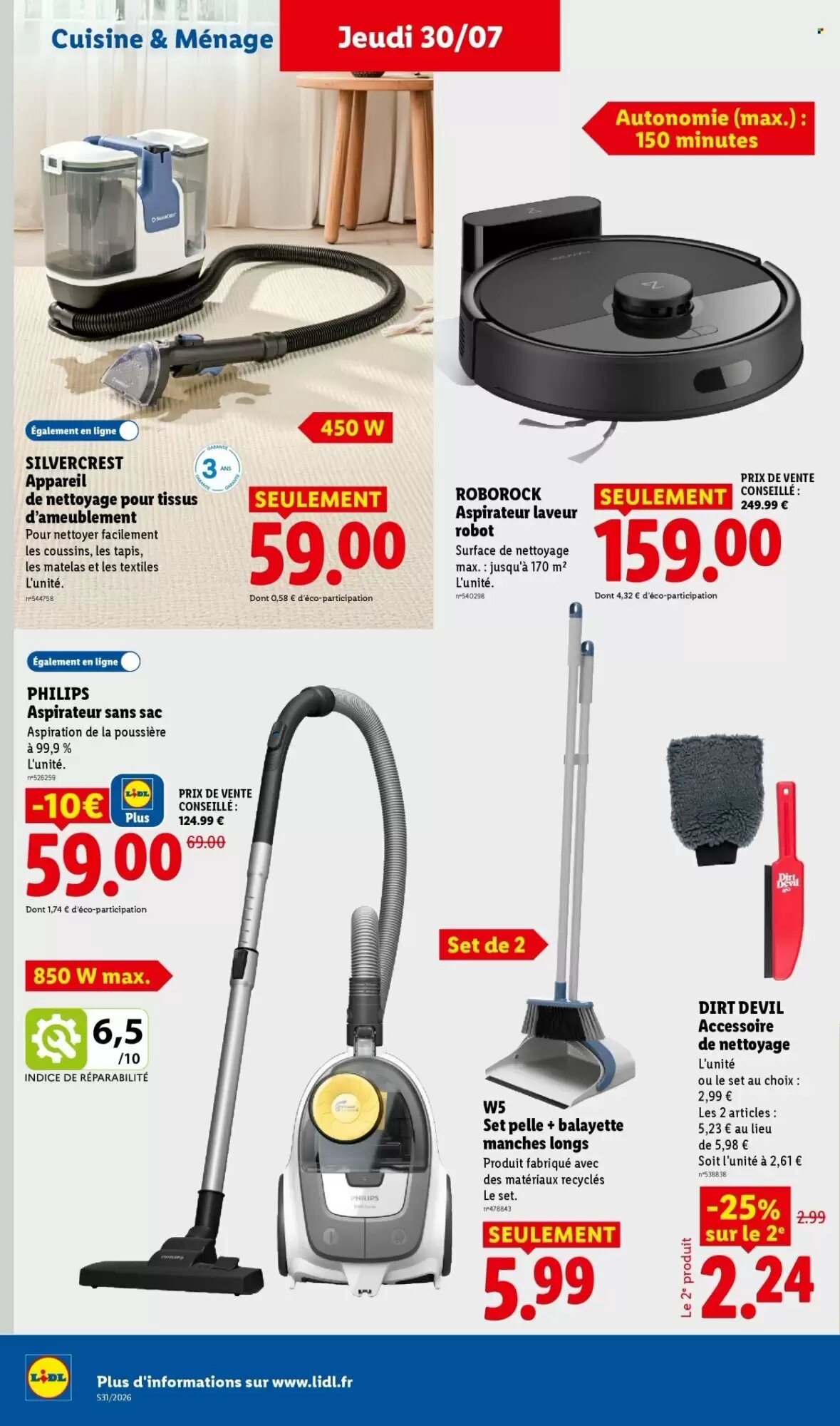 Prospectus promotionnel Lidl valable à partir du 30/07/2026 - Page 36.