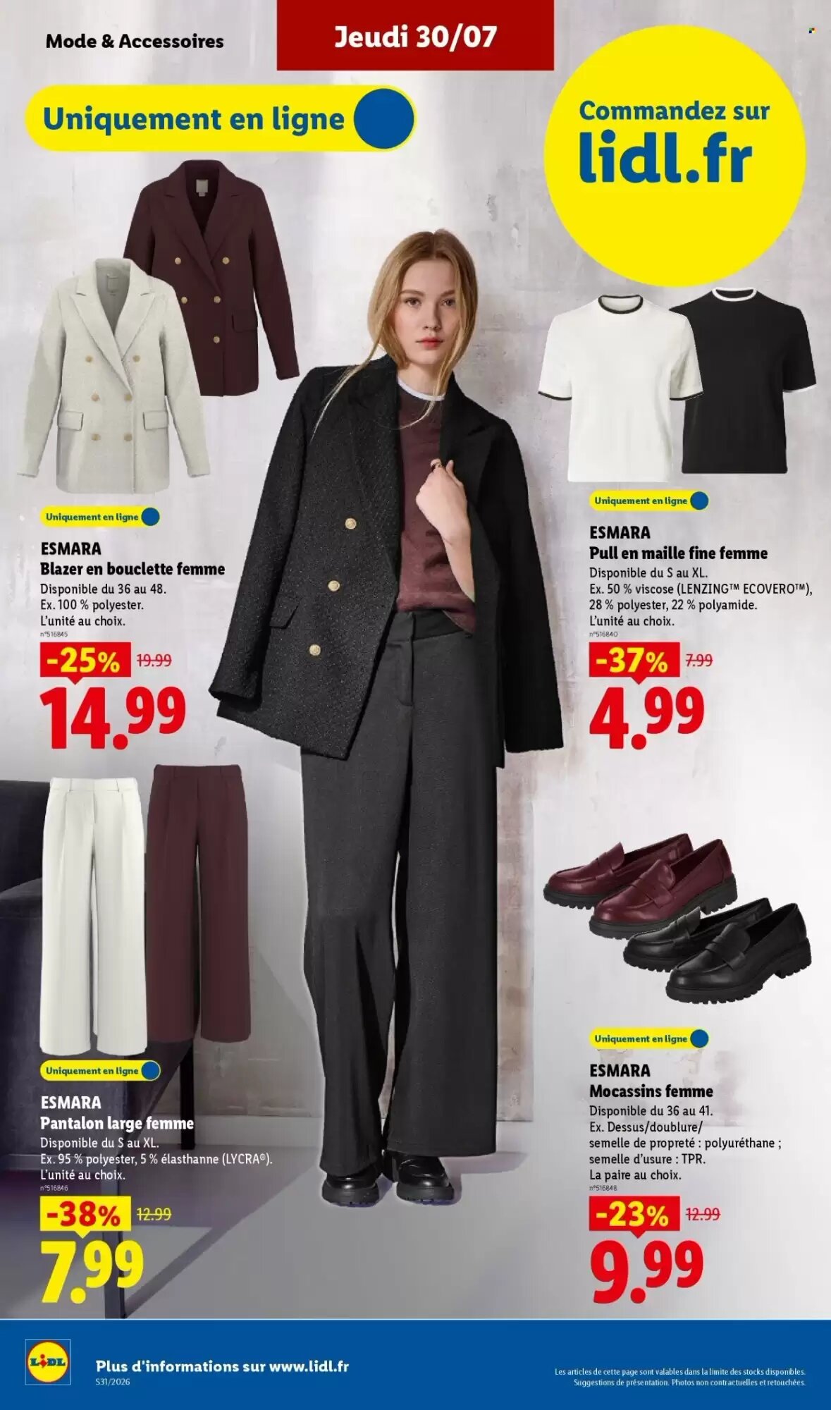 Prospectus promotionnel Lidl valable à partir du 30/07/2026 - Page 42.