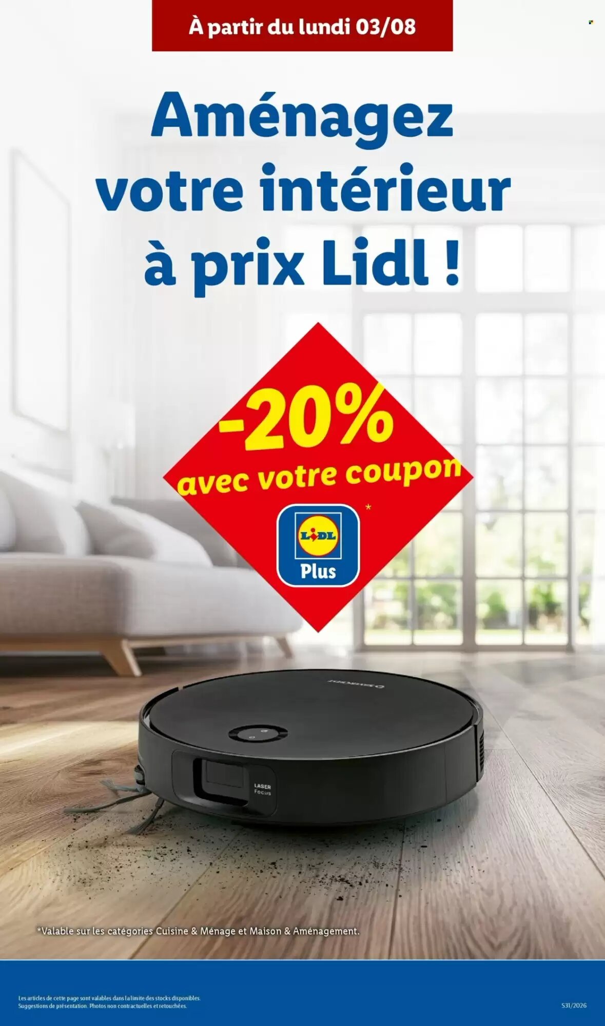 Prospectus promotionnel Lidl valable à partir du 30/07/2026 - Page 43.