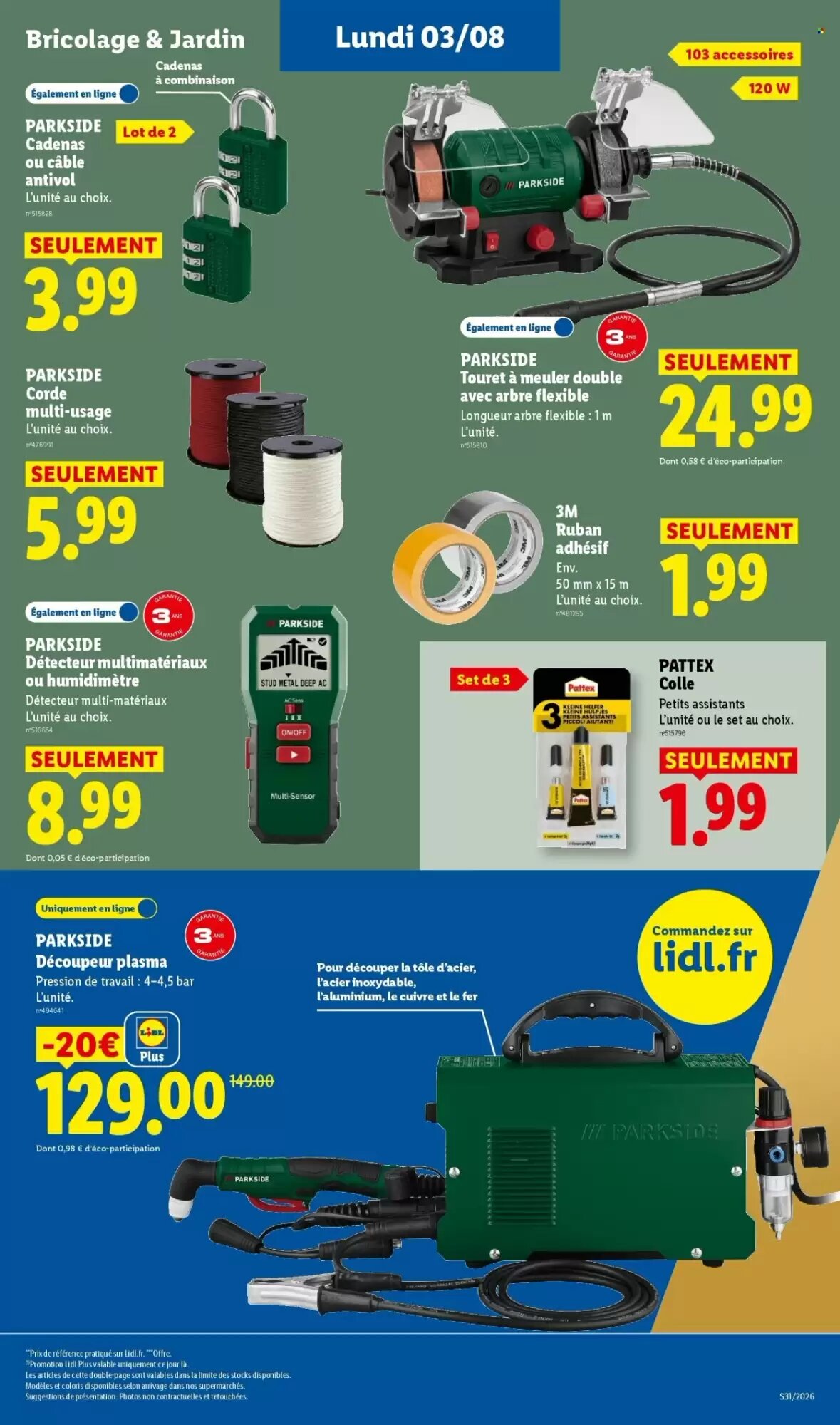 Prospectus promotionnel Lidl valable à partir du 30/07/2026 - Page 45.