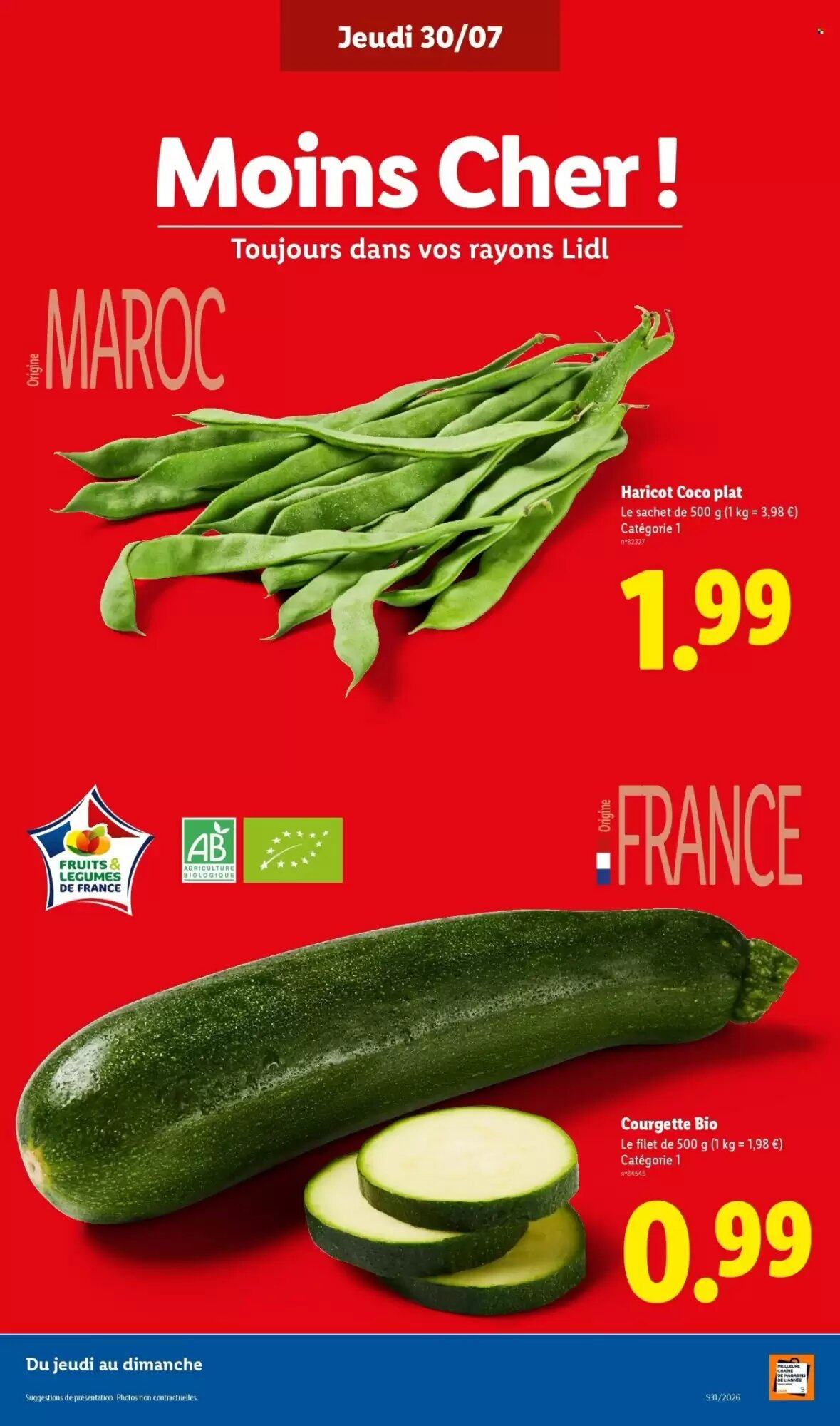 Prospectus promotionnel Lidl valable à partir du 30/07/2026 - Page 5.