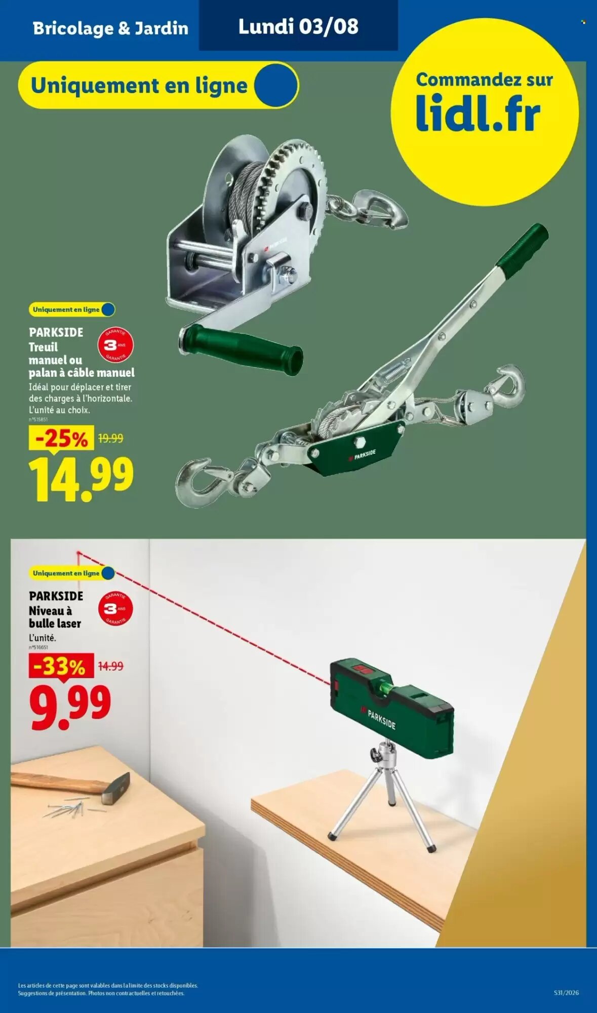 Prospectus promotionnel Lidl valable à partir du 30/07/2026 - Page 53.