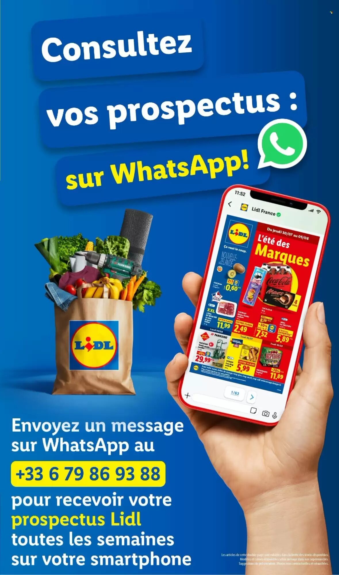 Prospectus promotionnel Lidl valable à partir du 30/07/2026 - Page 58.