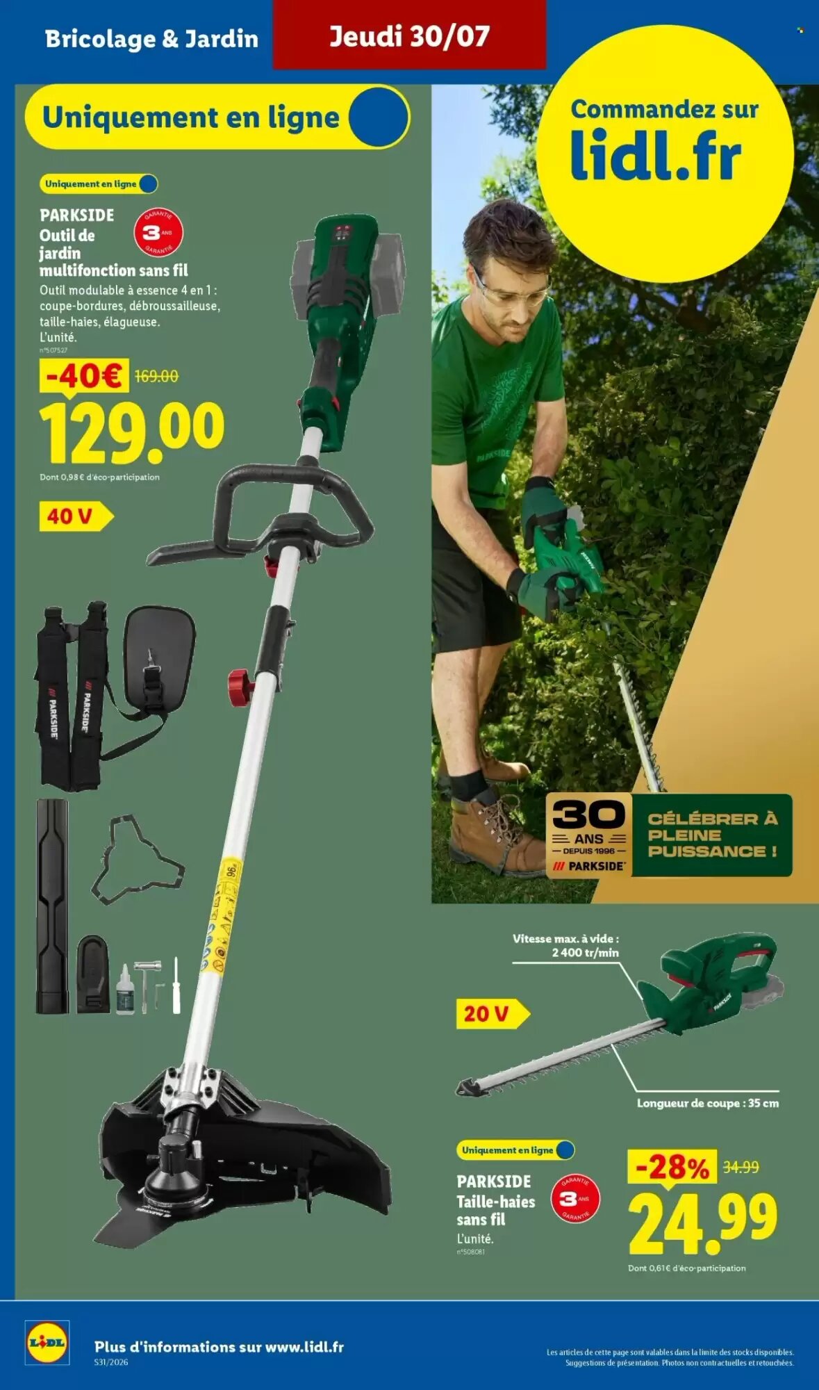 Prospectus promotionnel Lidl valable à partir du 30/07/2026 - Page 6.