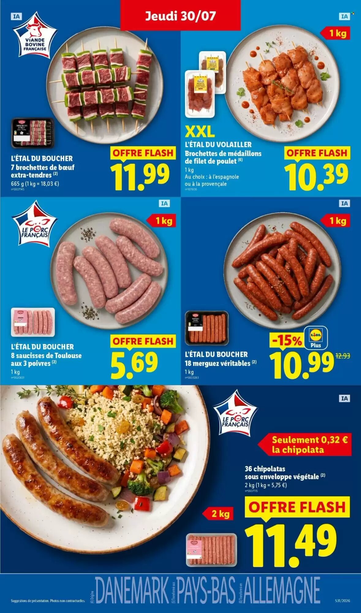Prospectus promotionnel Lidl valable à partir du 30/07/2026 - Page 9.