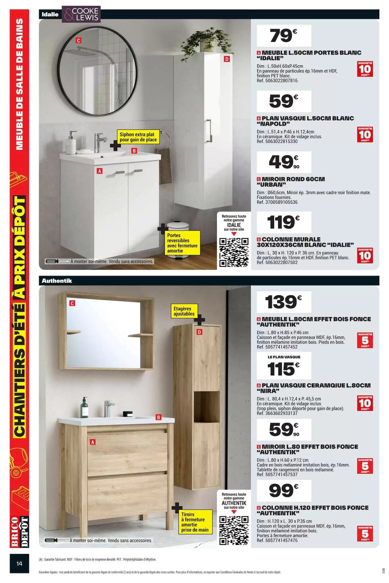 Prospectus promotionnel Brico Dépôt valable à partir du 31/07/2026 - Page 14.