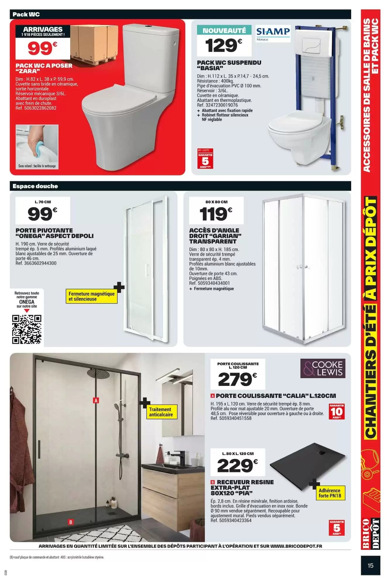 Prospectus promotionnel Brico Dépôt valable à partir du 31/07/2026 - Page 15.