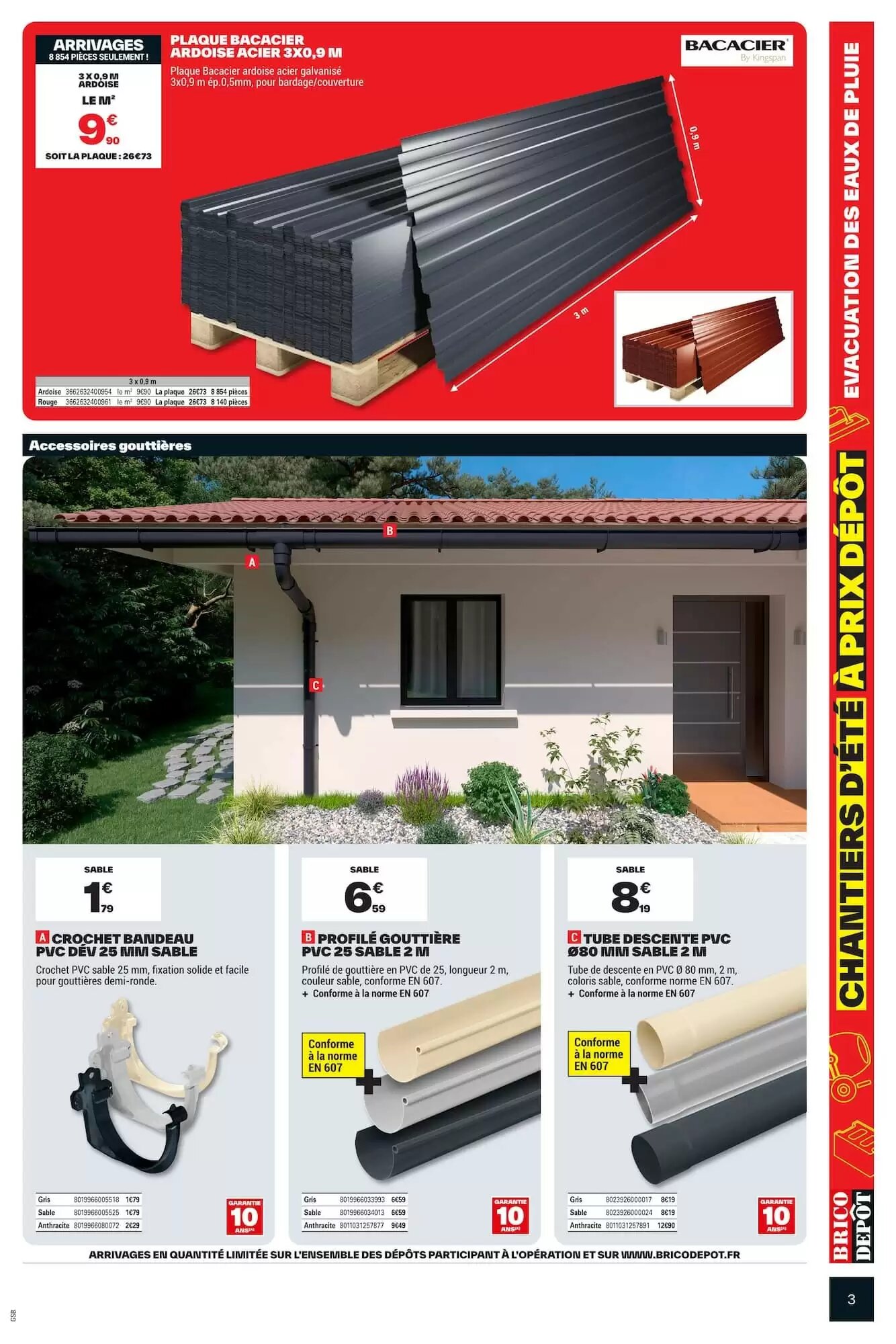 Prospectus promotionnel Brico Dépôt valable à partir du 31/07/2026 - Page 3.