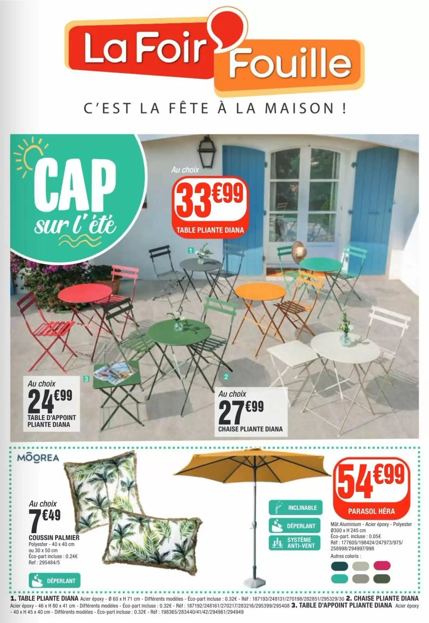 Prospectus promotionnel La Foir'Fouille valable à partir du 03/08/2026 - Page 1.