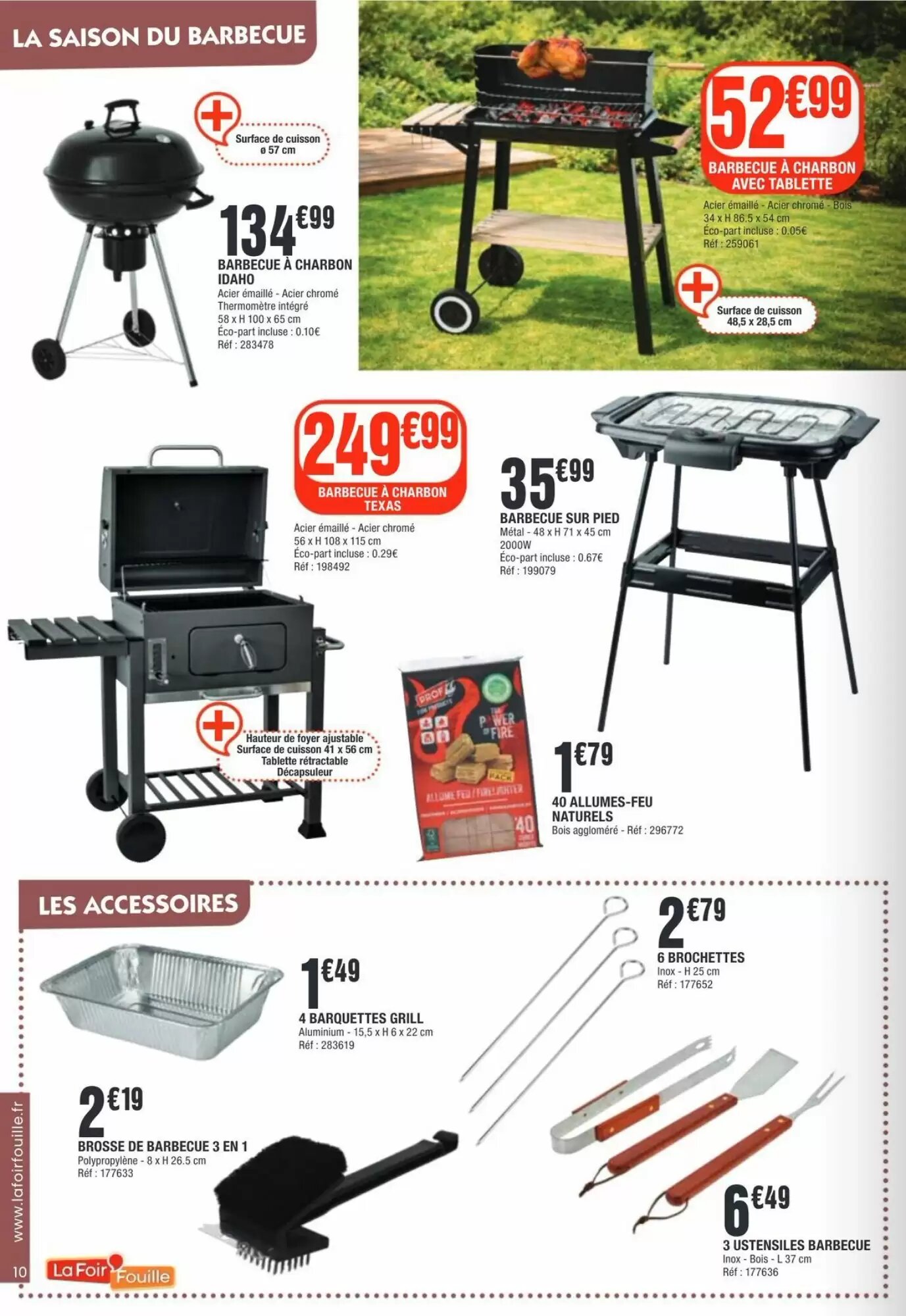 Prospectus promotionnel La Foir'Fouille valable à partir du 03/08/2026 - Page 10.
