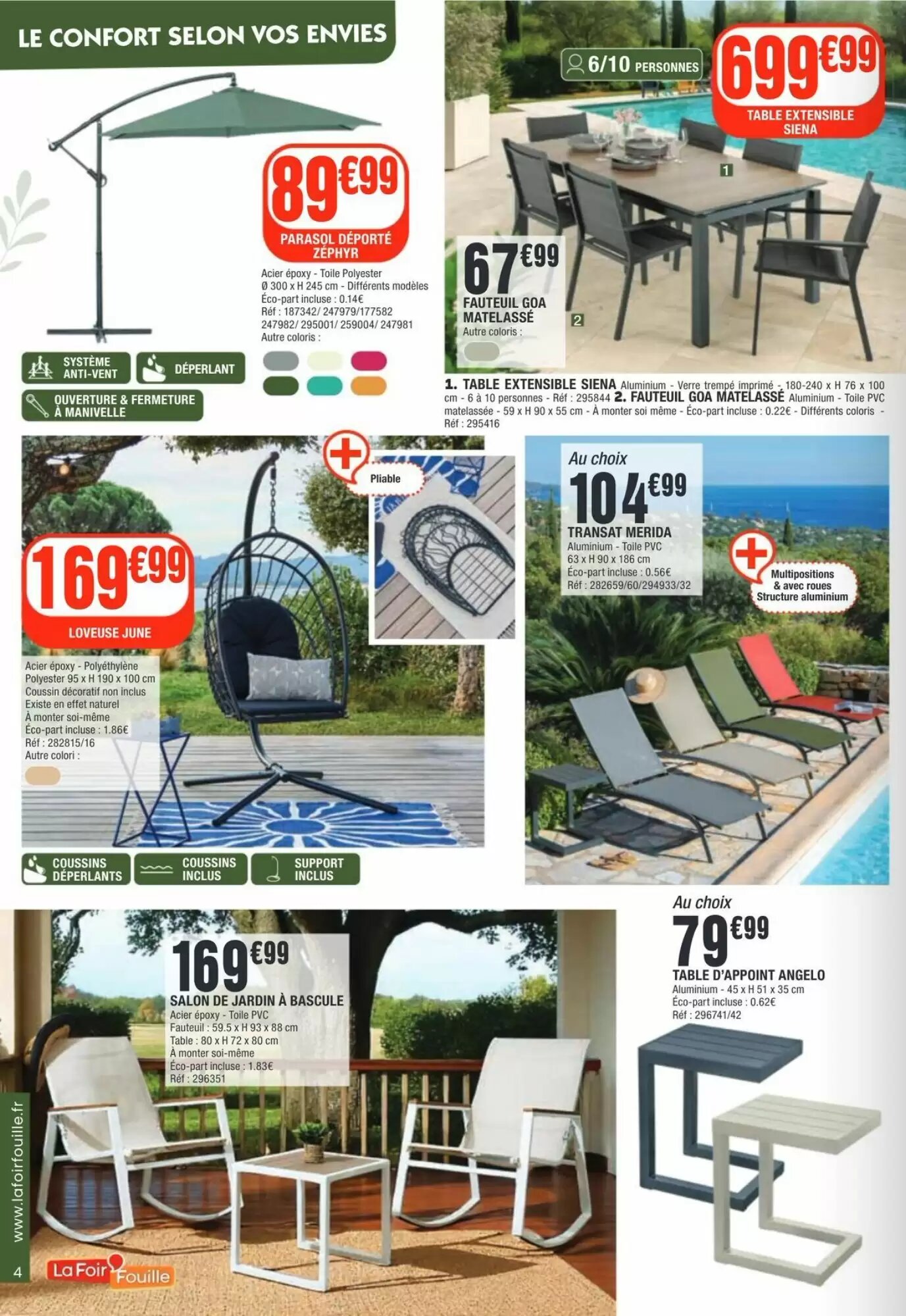 Prospectus promotionnel La Foir'Fouille valable à partir du 03/08/2026 - Page 4.
