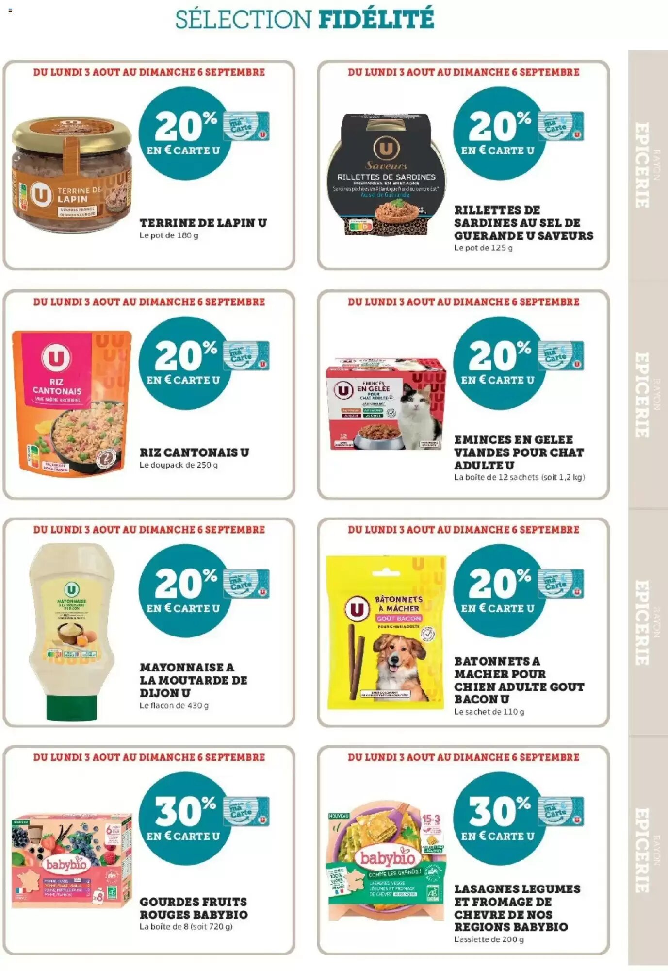 Prospectus promotionnel Hyper U valable à partir du 03/08/2026 - Page 23.
