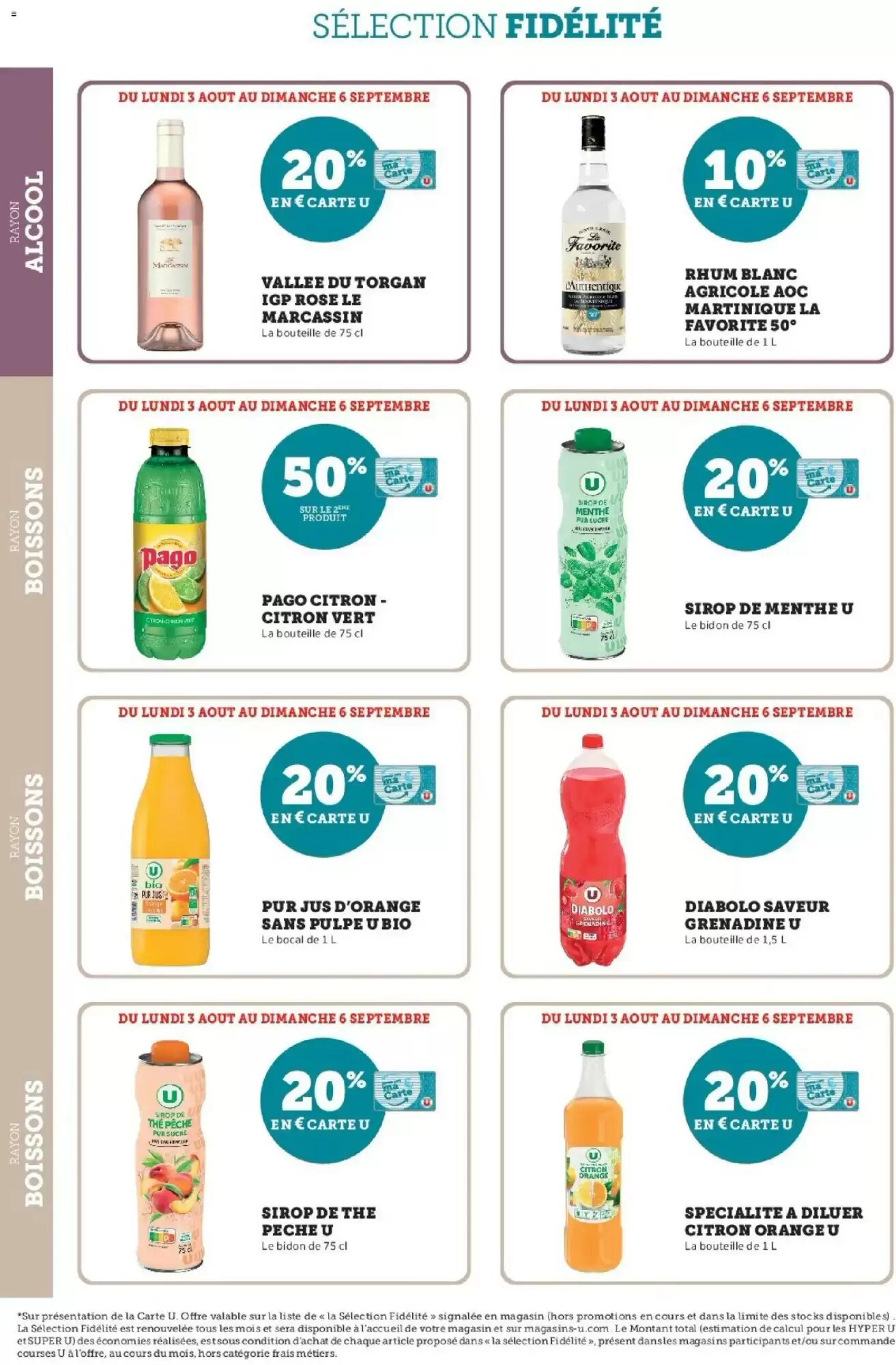 Prospectus promotionnel Hyper U valable à partir du 03/08/2026 - Page 28.