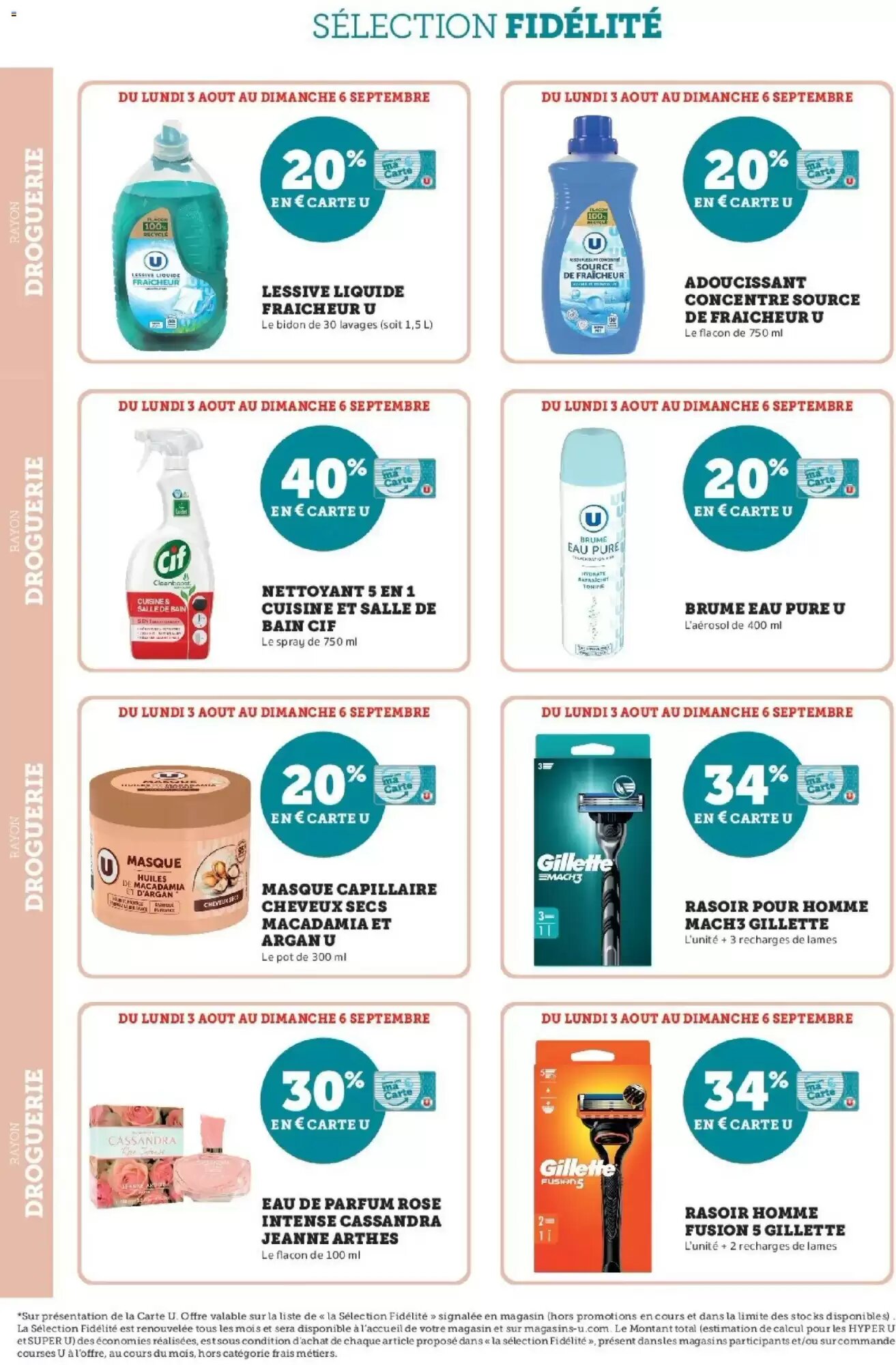 Prospectus promotionnel Super U valable à partir du 03/08/2026 - Page 10.