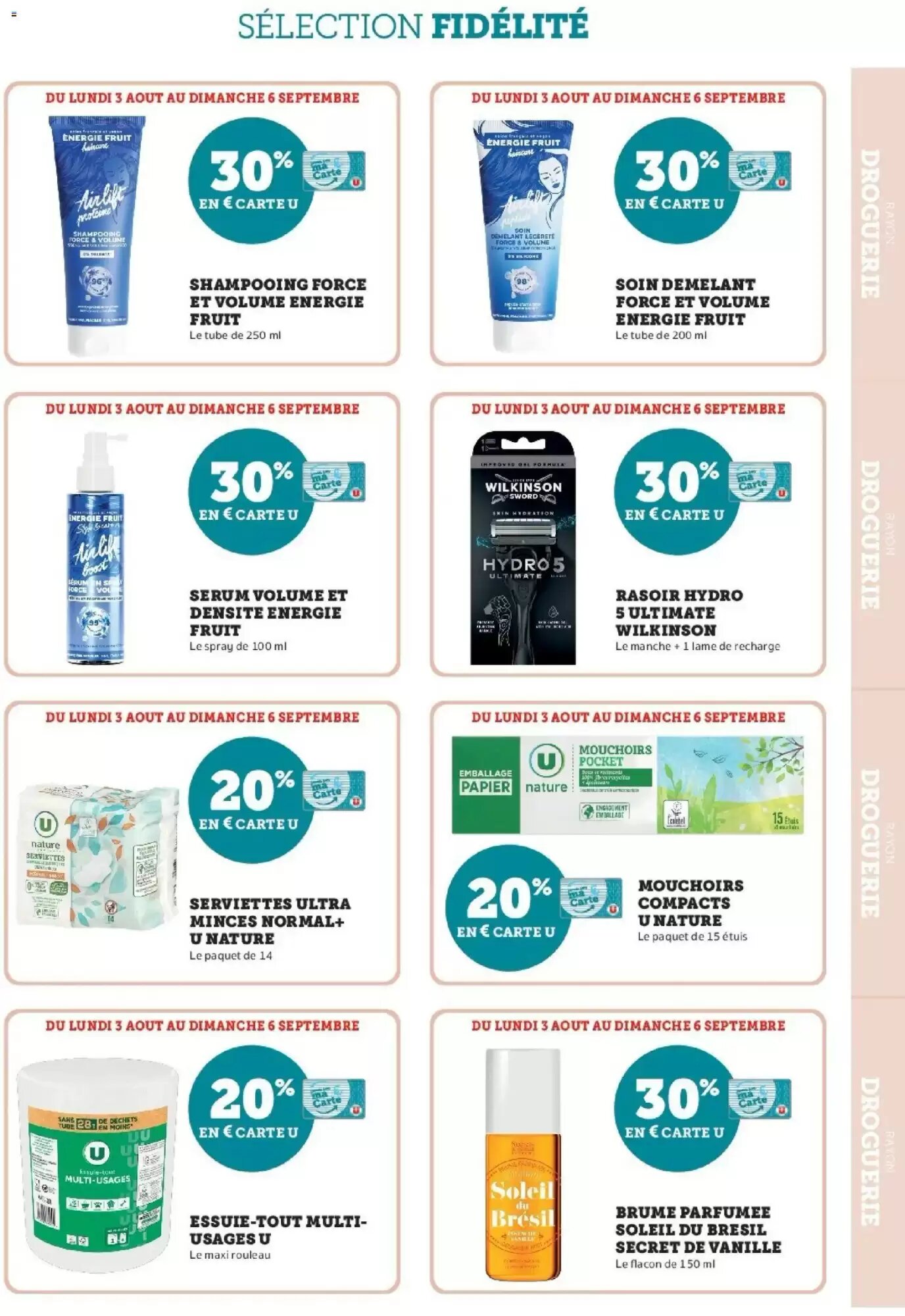 Prospectus promotionnel Super U valable à partir du 03/08/2026 - Page 13.