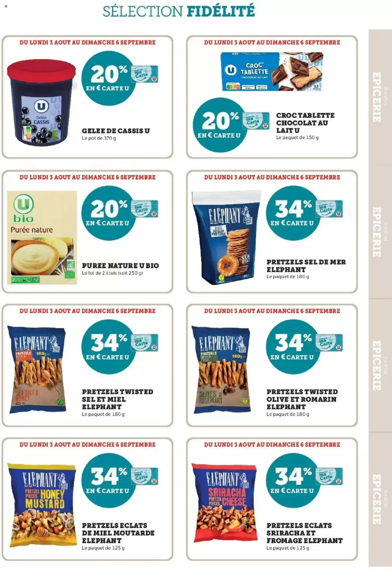 Prospectus promotionnel Super U valable à partir du 03/08/2026 - Page 17.
