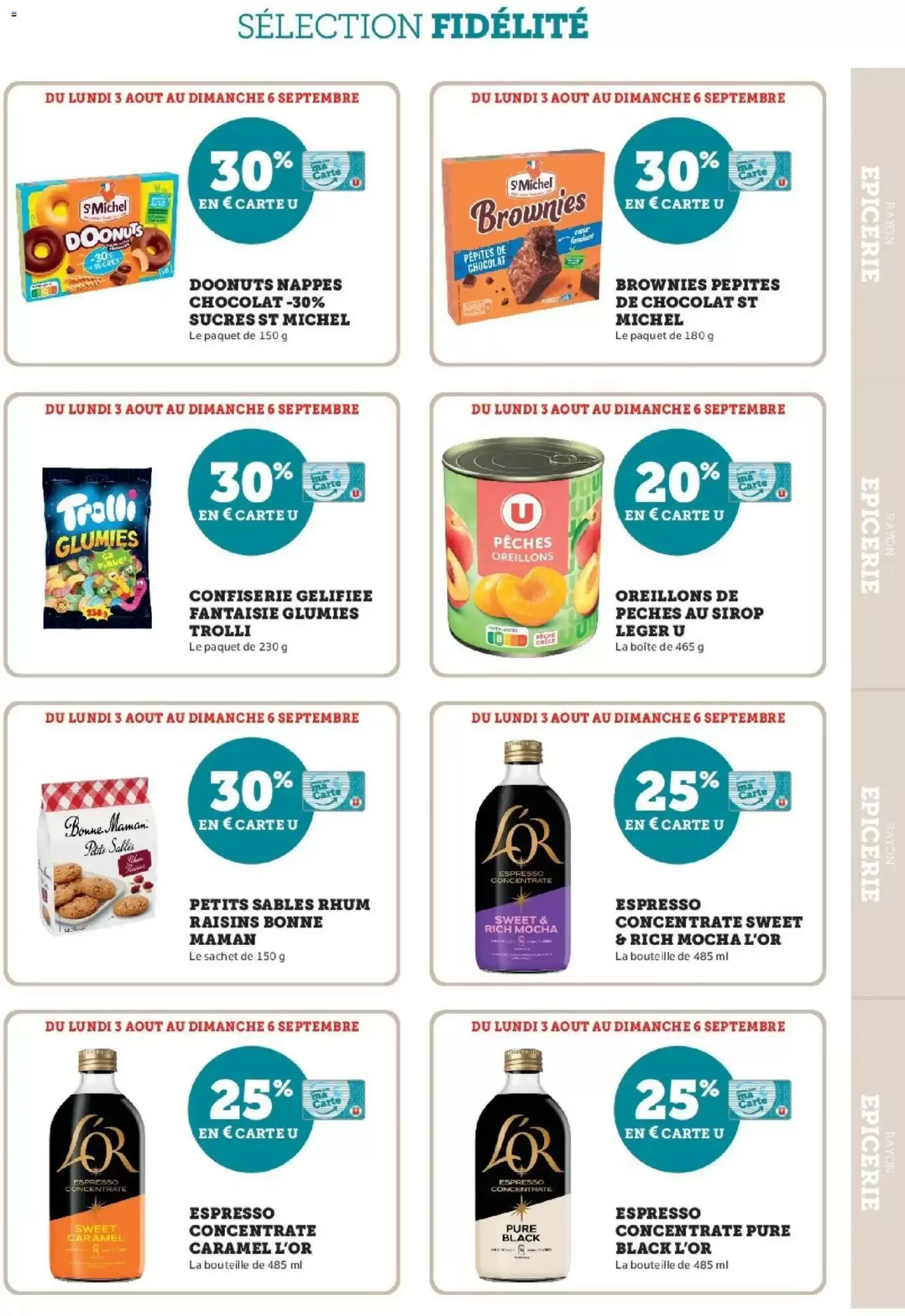 Prospectus promotionnel Super U valable à partir du 03/08/2026 - Page 19.