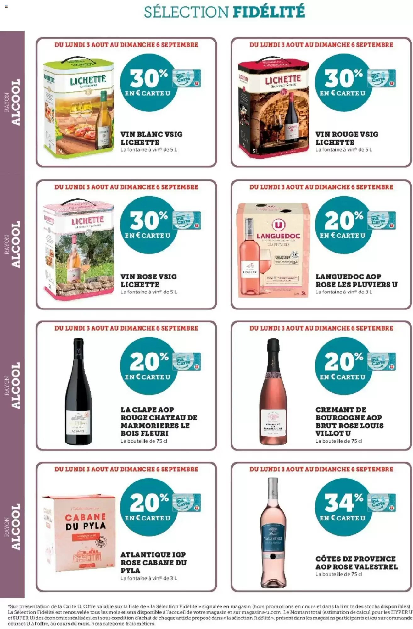 Prospectus promotionnel Super U valable à partir du 03/08/2026 - Page 26.