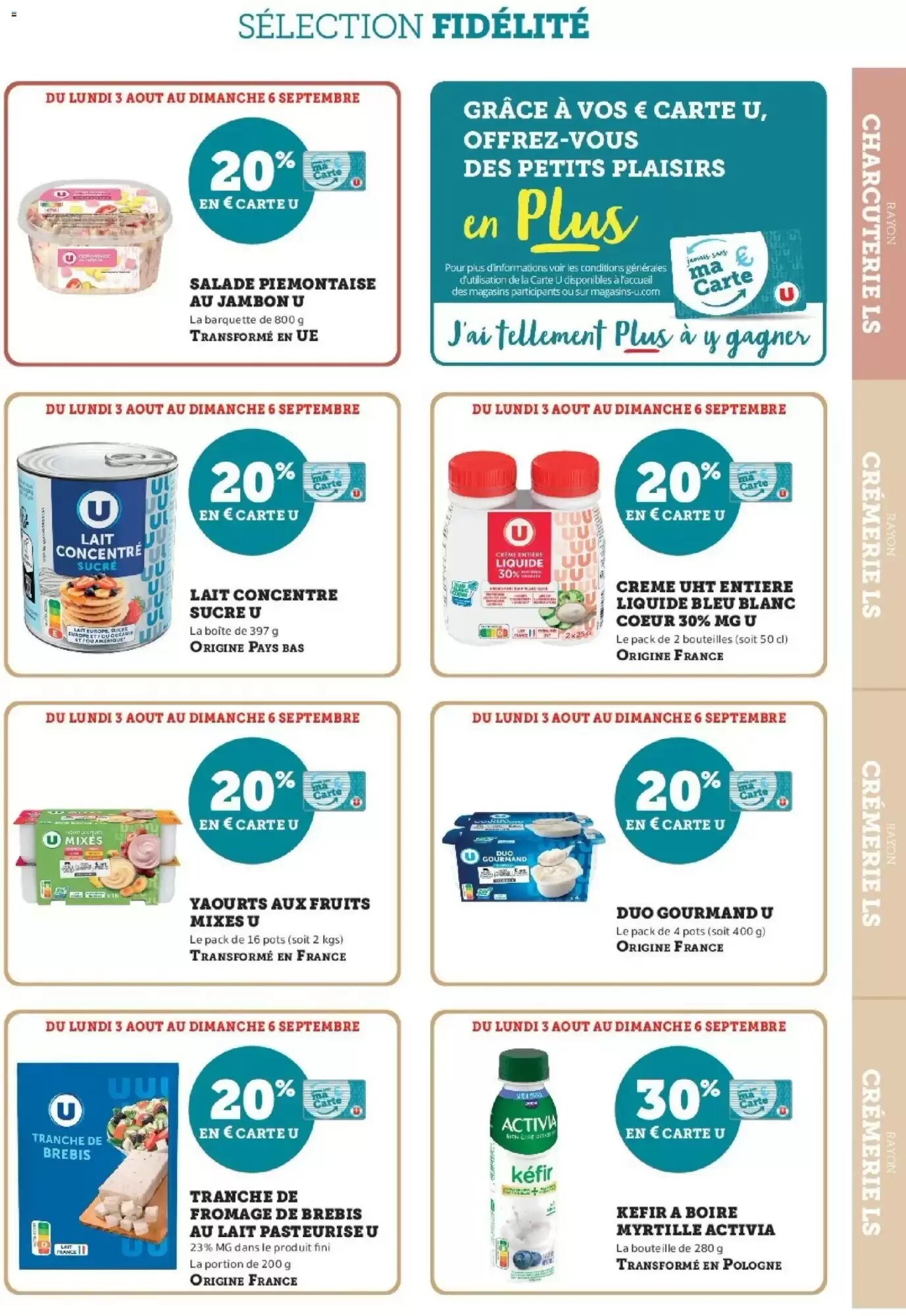 Prospectus promotionnel Super U valable à partir du 03/08/2026 - Page 5.