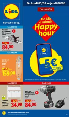 Prospectus promotionnel Lidl valable à partir du 03/08/2026
