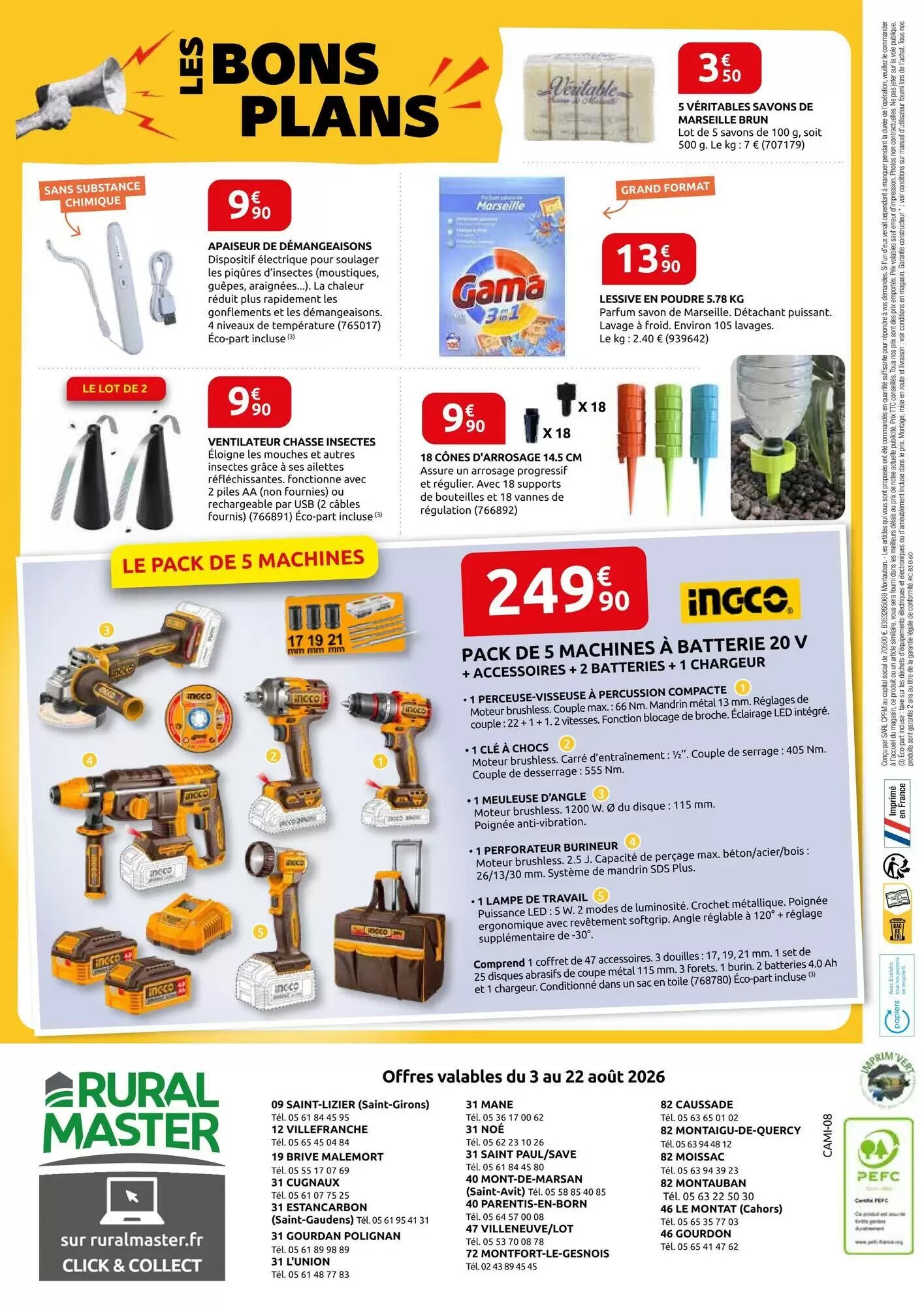 Prospectus promotionnel Rural Master valable à partir du 03/08/2026 - Page 16.