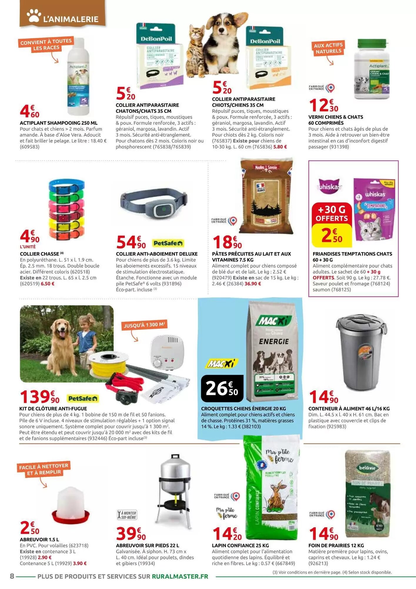 Prospectus promotionnel Rural Master valable à partir du 03/08/2026 - Page 8.
